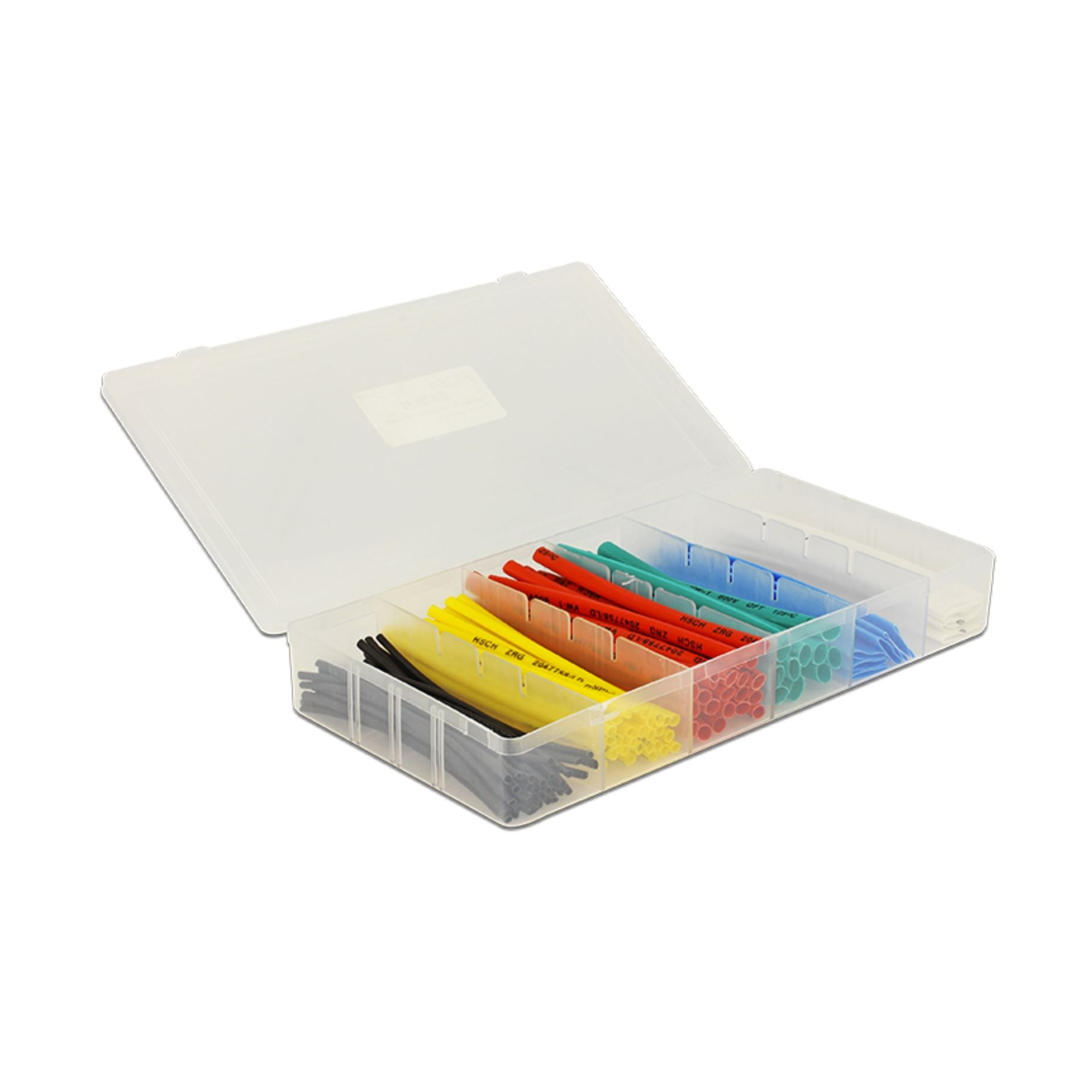 Delock termo skrčke set 100 kos barvne 86264