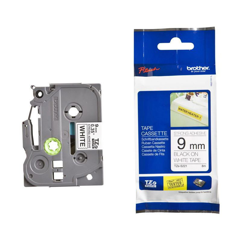 BROTHER trak TZe S221 bel/črn 9mm