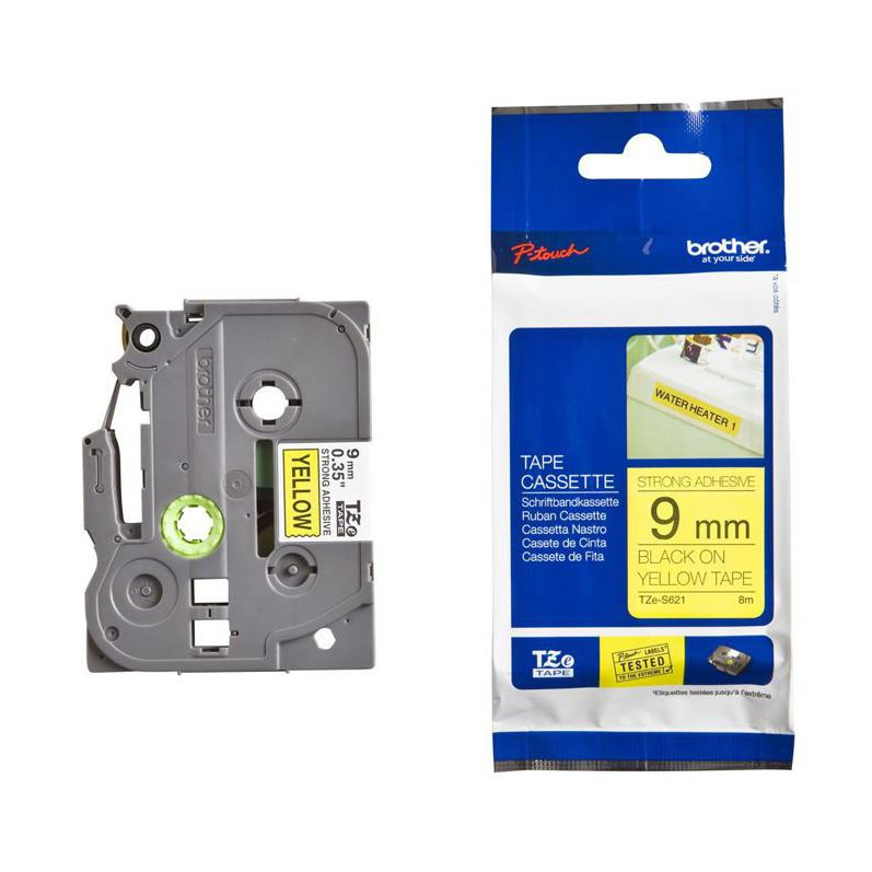 BROTHER trak TZe S621 rumen/črn 9mm