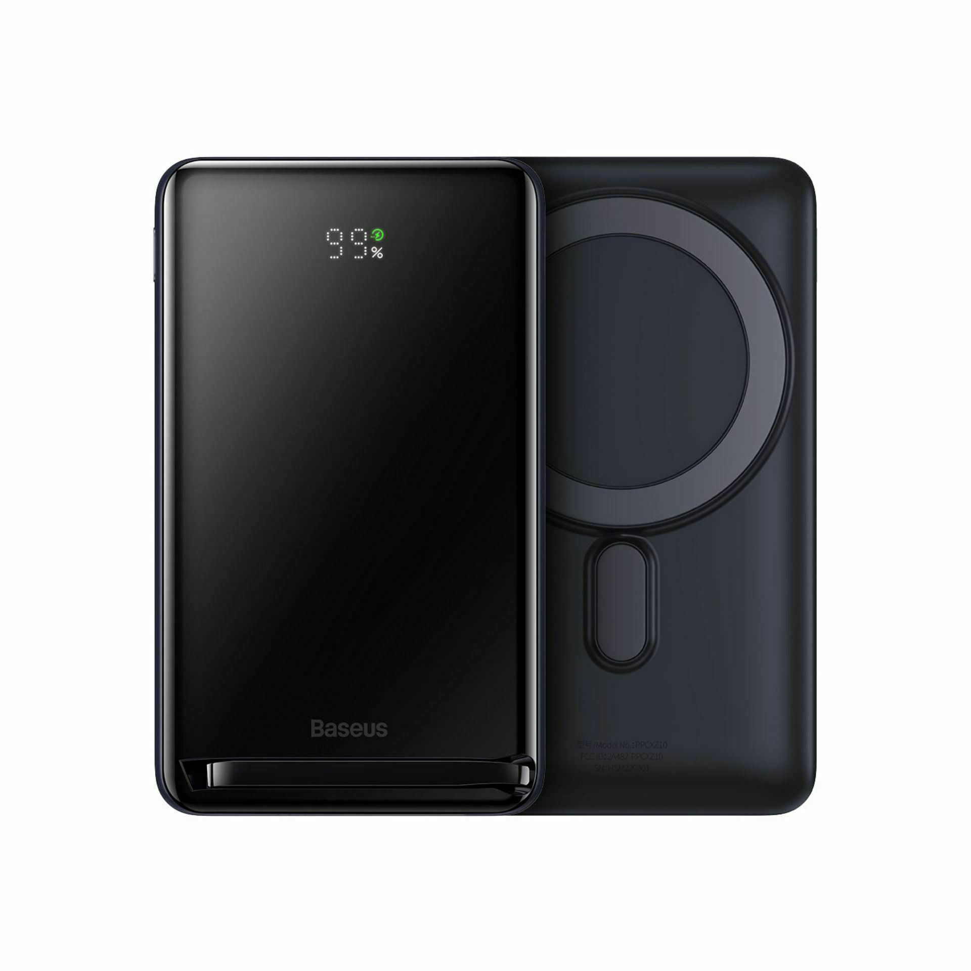 Baseus prenosna baterija 10.000mAh 20W PowerBank magsafe črna PPCX000203