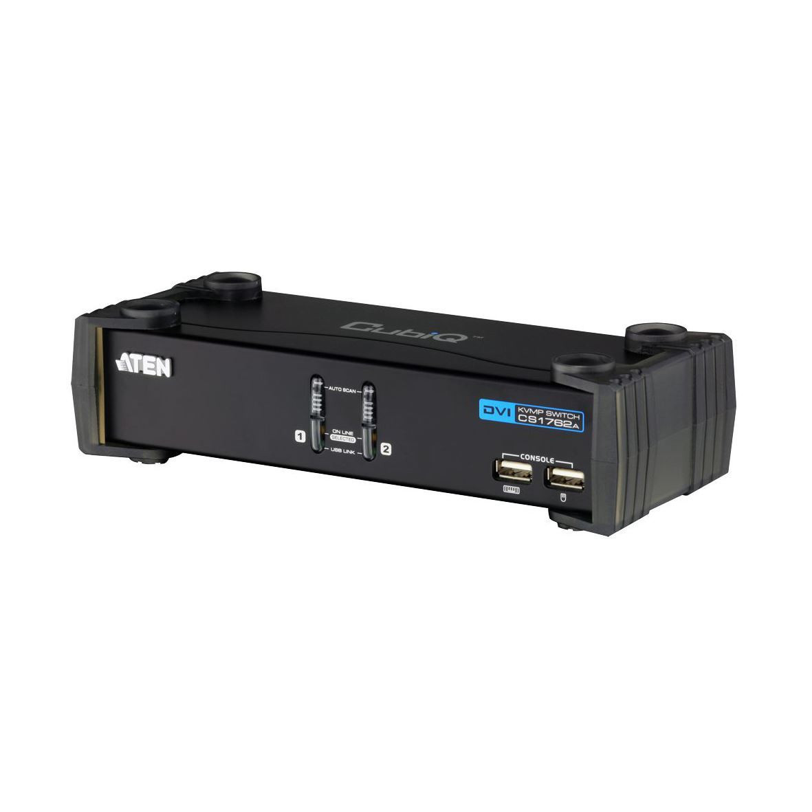 ATEN KVM stikalo 2x1 namizni DVI/USB/ AVDIO s kabli CS1762A
