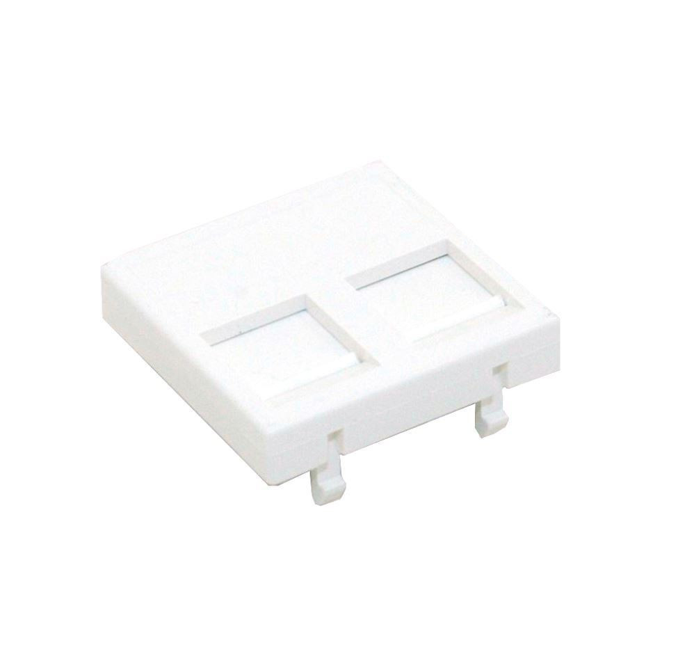 Modul  45x45 protiprašni UTP/FTP dvojni Leviton