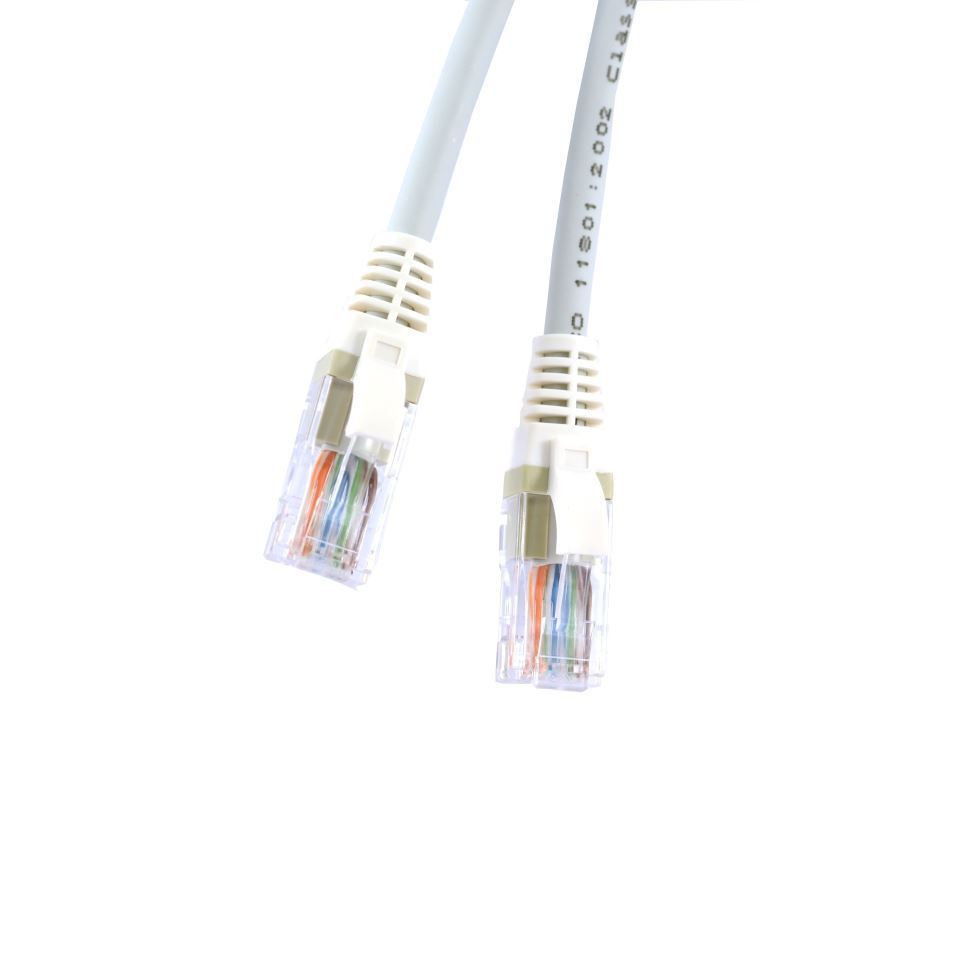 Leviton patch UTP CAT.5e  1,5m siv GPCPCU015-888HB