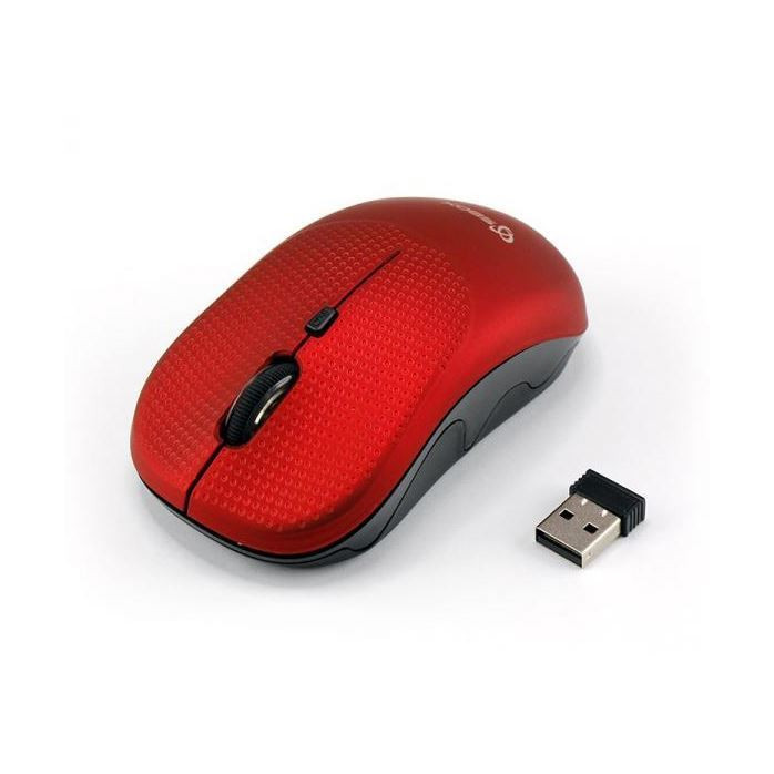 SBOX miška brezžična USB WM-106 rdeča