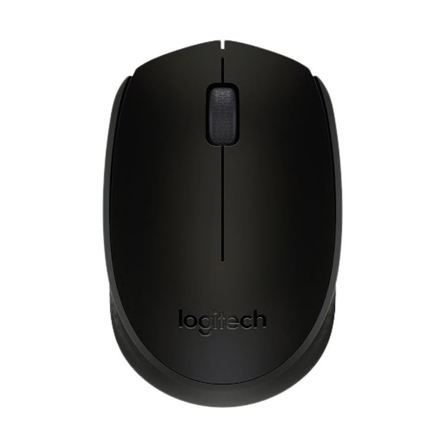 Logitech miška B170 OEM brezžična črna 910-004798