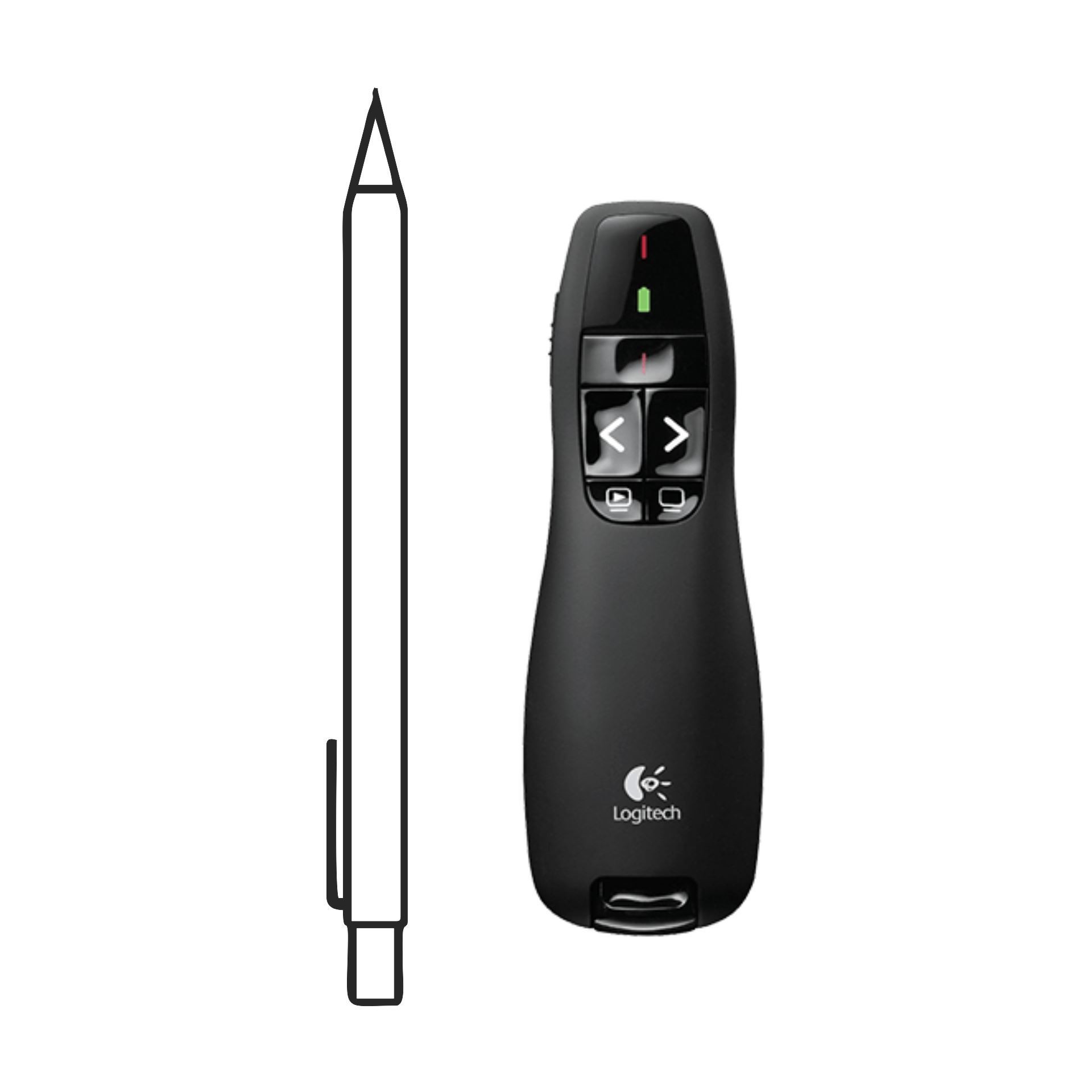 Logitech presenter R400 brezžični USB 910-001356