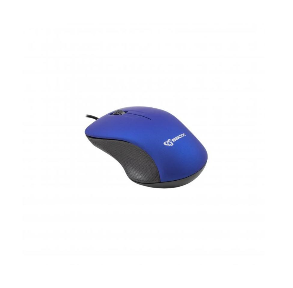 SBOX miška USB M-958 modra