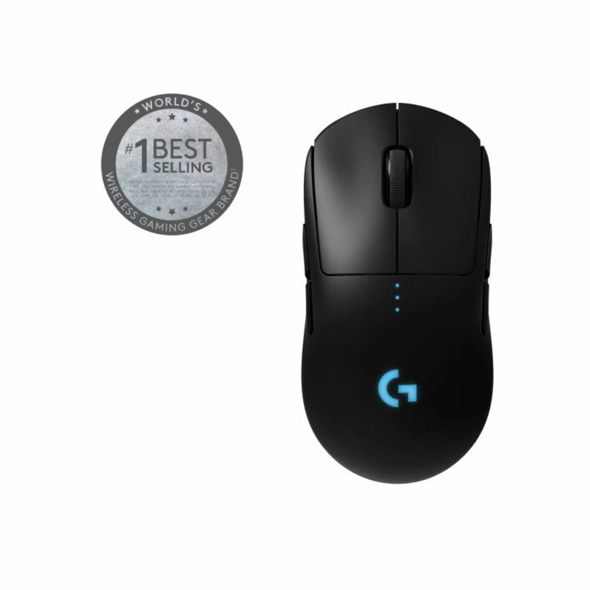 Logitech miška G PRO brezžična gaming črna 910-005272