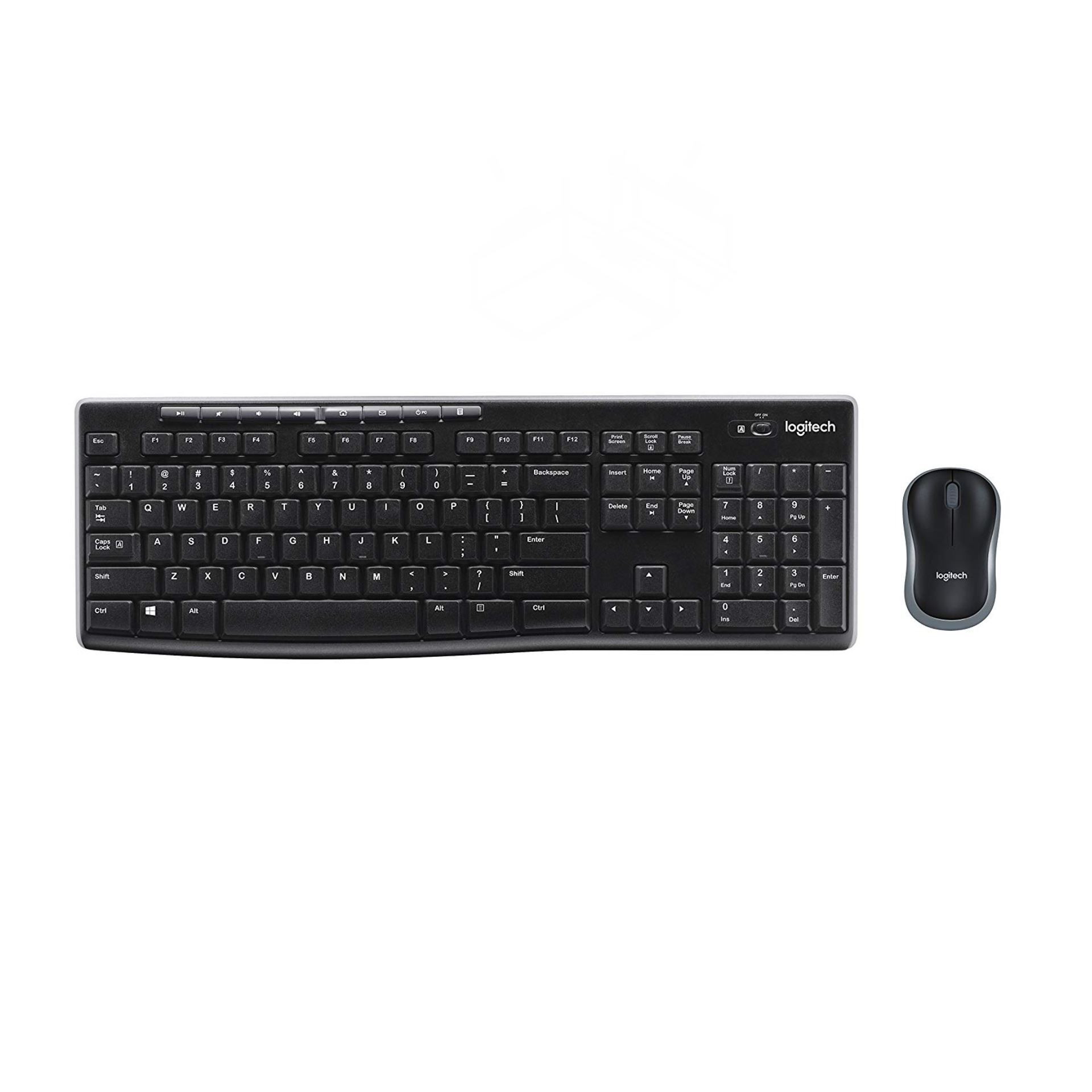 Logitech tipkovnica & miška MK270 SLO brezžična 920-004532