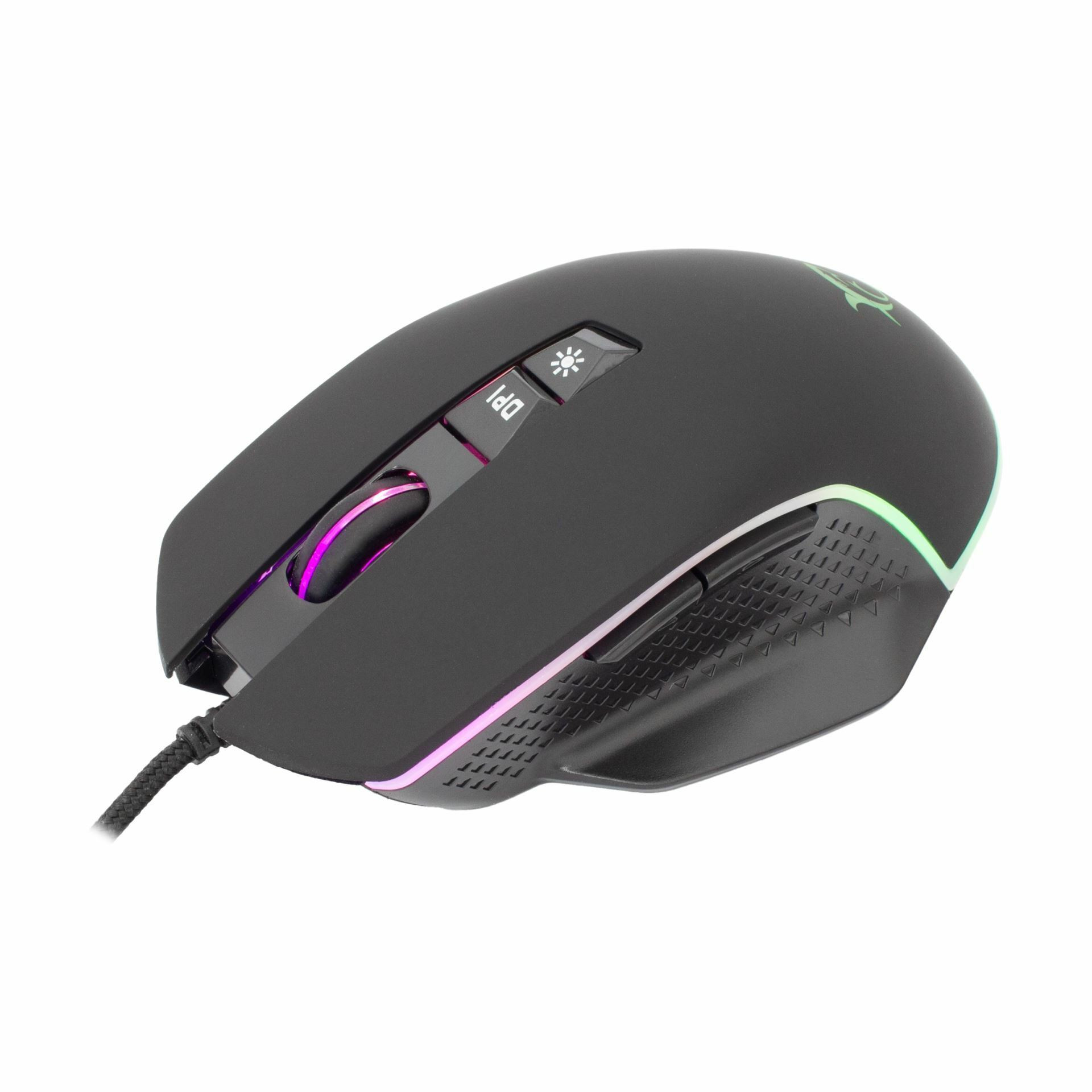 WHITE SHARK miška črna GM-5009 GARETH-B Gaming