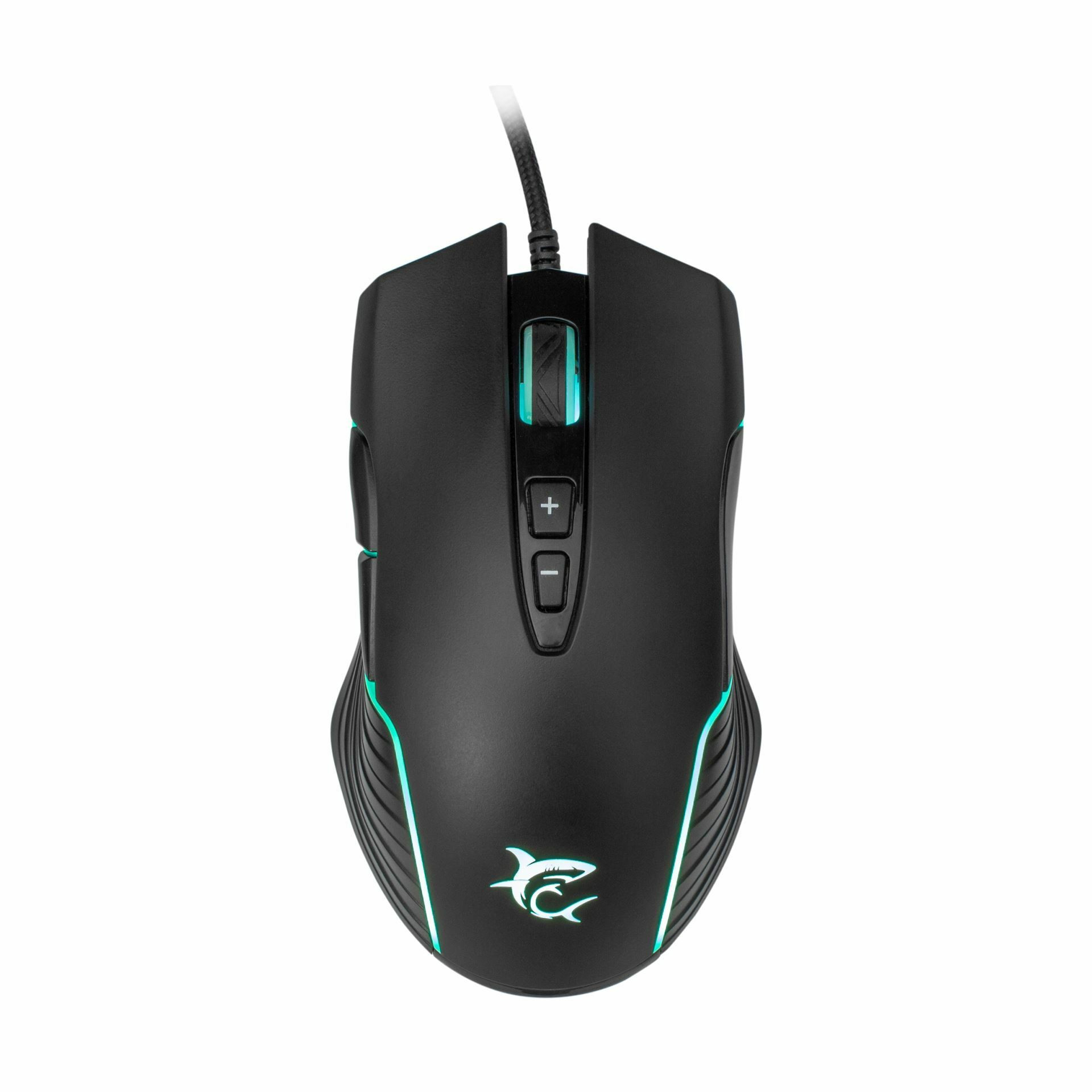 WHITE SHARK miška črna GM-5003 AZARAH Gaming