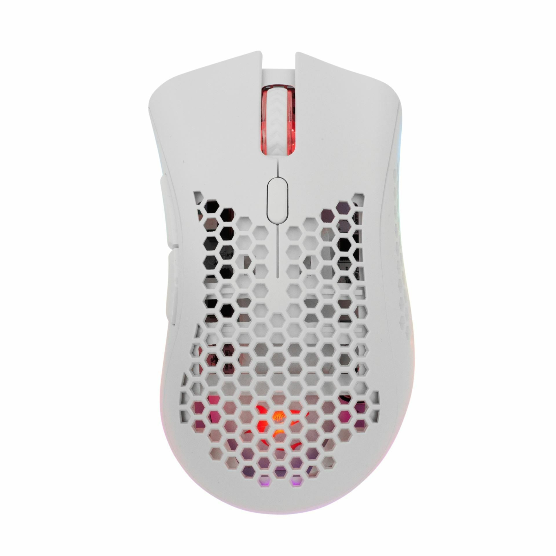 WHITE SHARK miška brezžična bela RGB WGM-5012 LIONEL Gaming