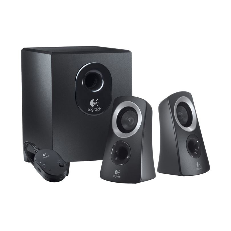 Logitech zvočniki 2.1 Z313 črni 980-000413