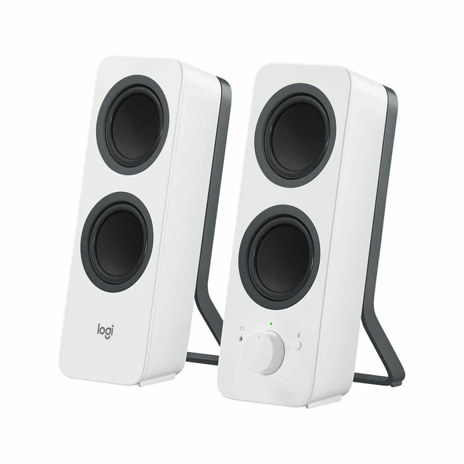 Logitech zvočniki 2.0 Z207 2.0 Bluetooth beli 980-001292
