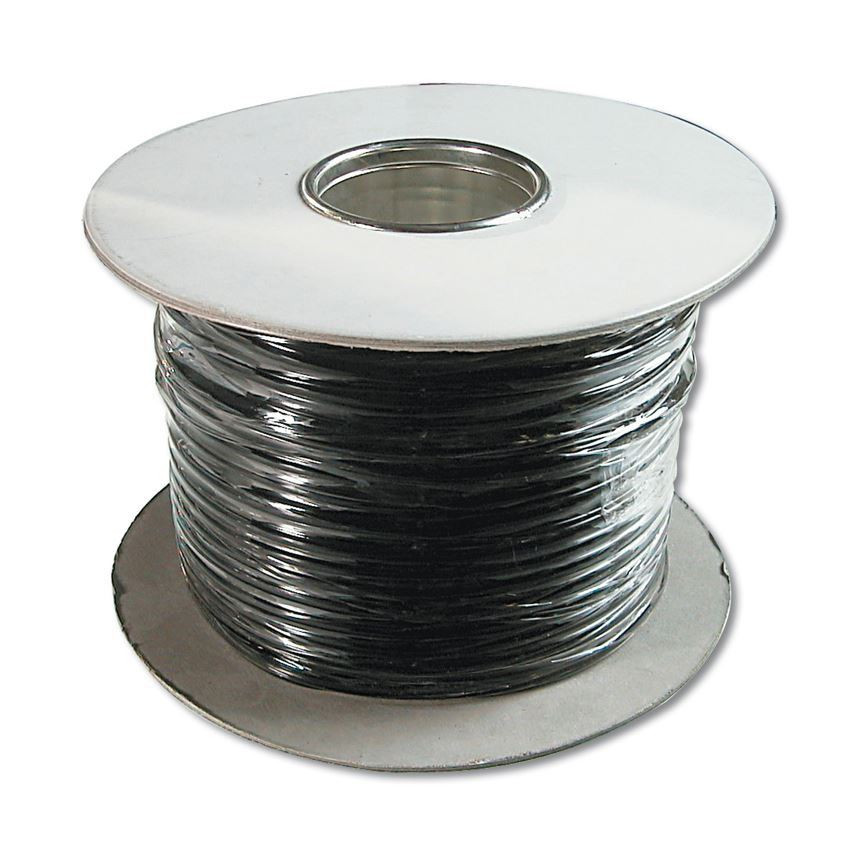 Digitus kabel Flat AWG 26-6 črn 100m kolut