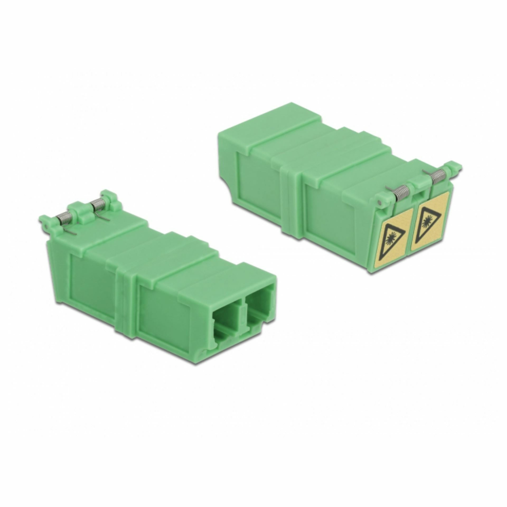 Delock optični adapter I člen LC SM Duplex protiprašna vratca 85927