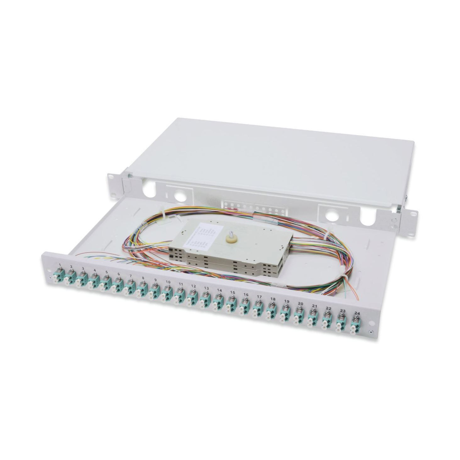Digitus optični panel LC 24x duplex kaseta Pigtails OM3 DN-96332/3