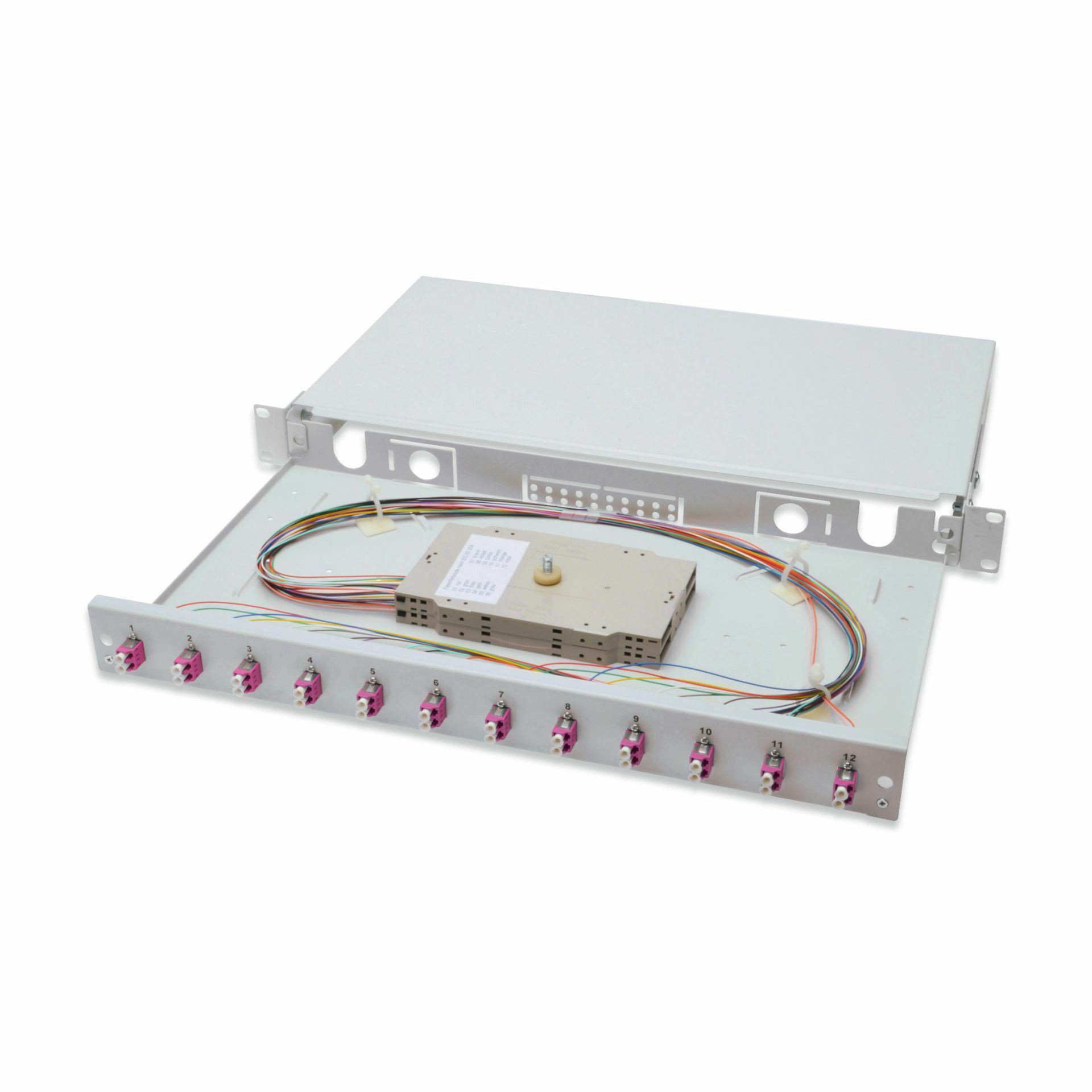 Digitus optični panel LC 12x duplex kaseta Pigtails OM4 DN-96331-4