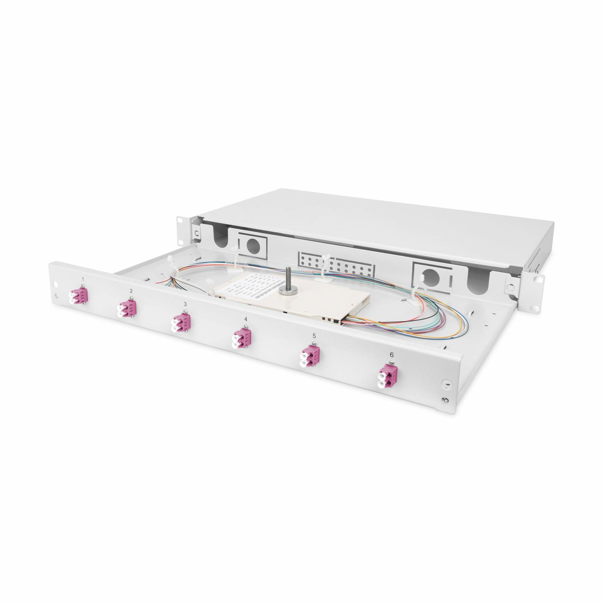 Digitus optični panel LC  6x duplex kaseta Pigtails OM4 DN-96330-4