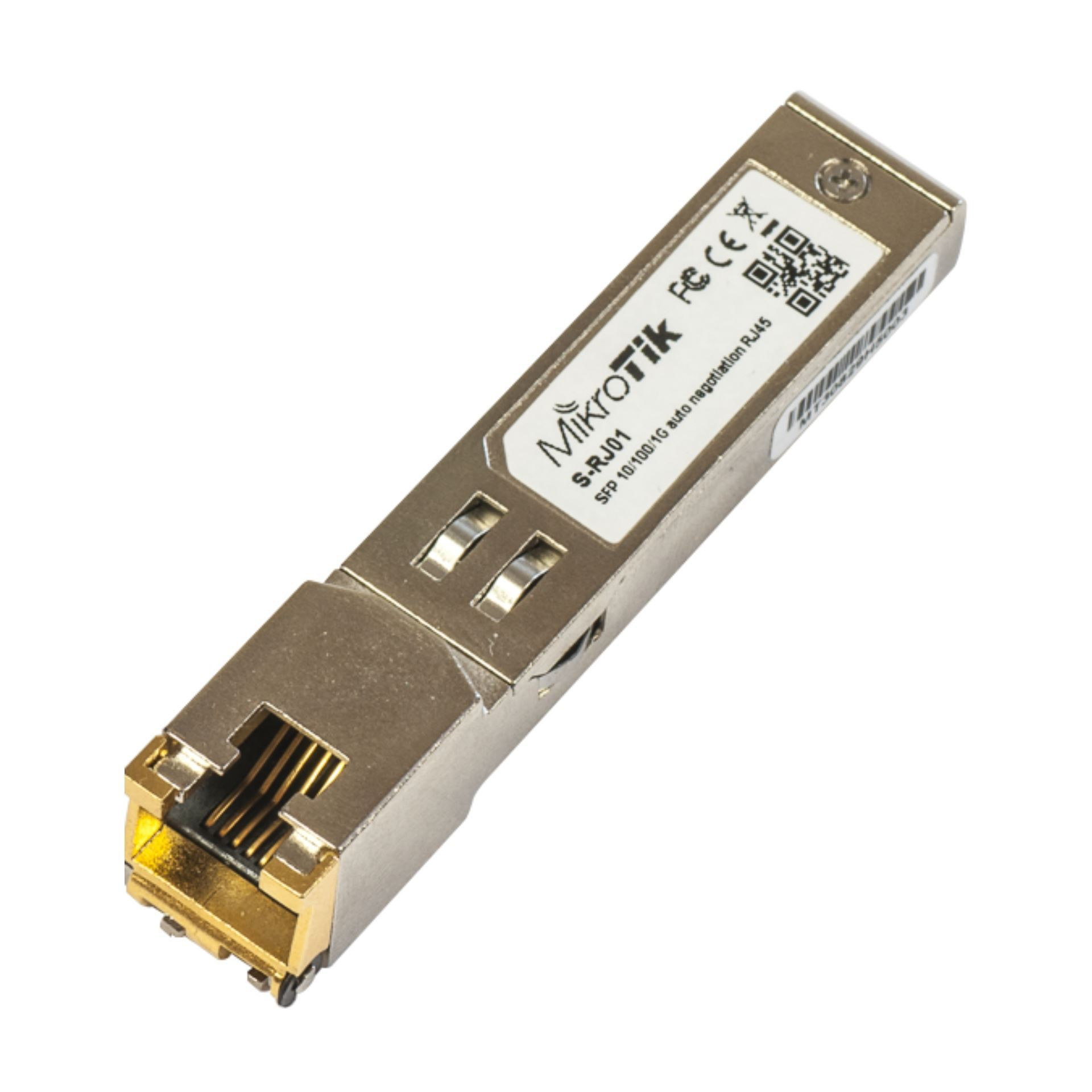 Pretvornik RJ45 SFP Mini-GBIC Gigabit Mikrotik S-RJ01