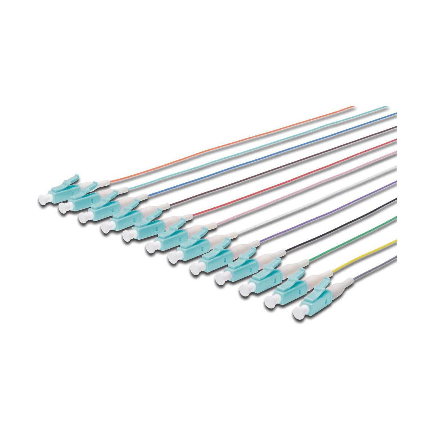 Digitus optični pigtail MM 50.0 LC OM3 12kos DK-25332-02/3
