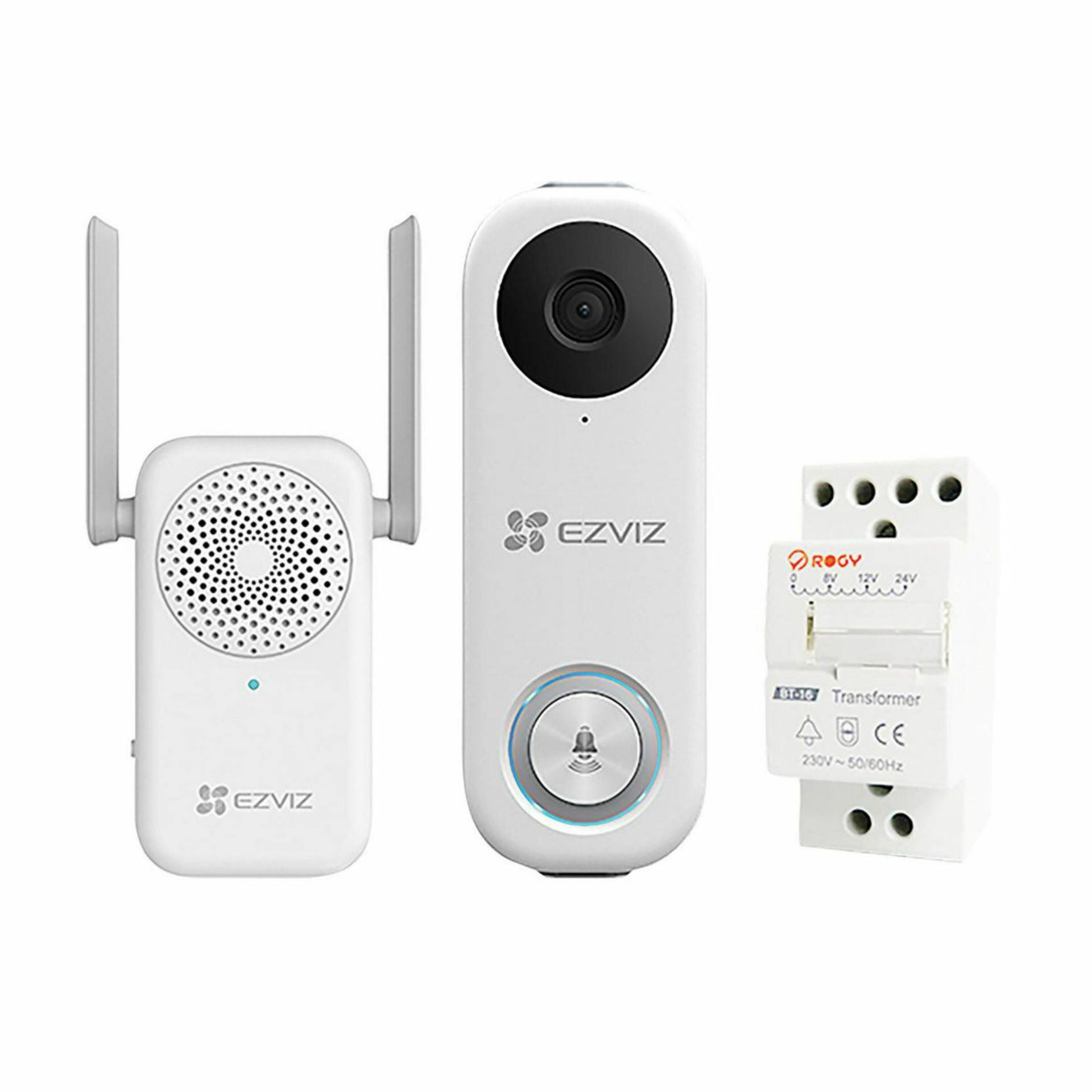 EZVIZ video domofon DB1C s transformator -jem 2.0MP