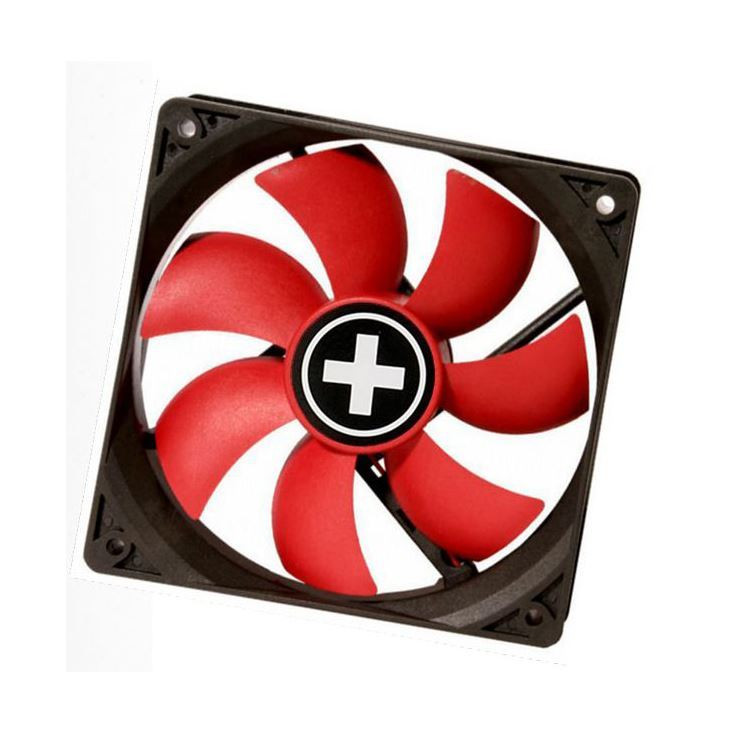 Xilence ventilator  8x8x2,5cm 12v 3/4p RedWing XF037