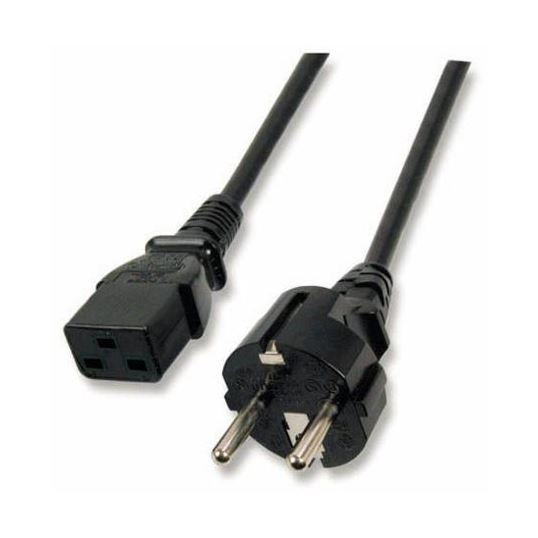 Napajalni kabel 220V C19 1,8m črn EFB