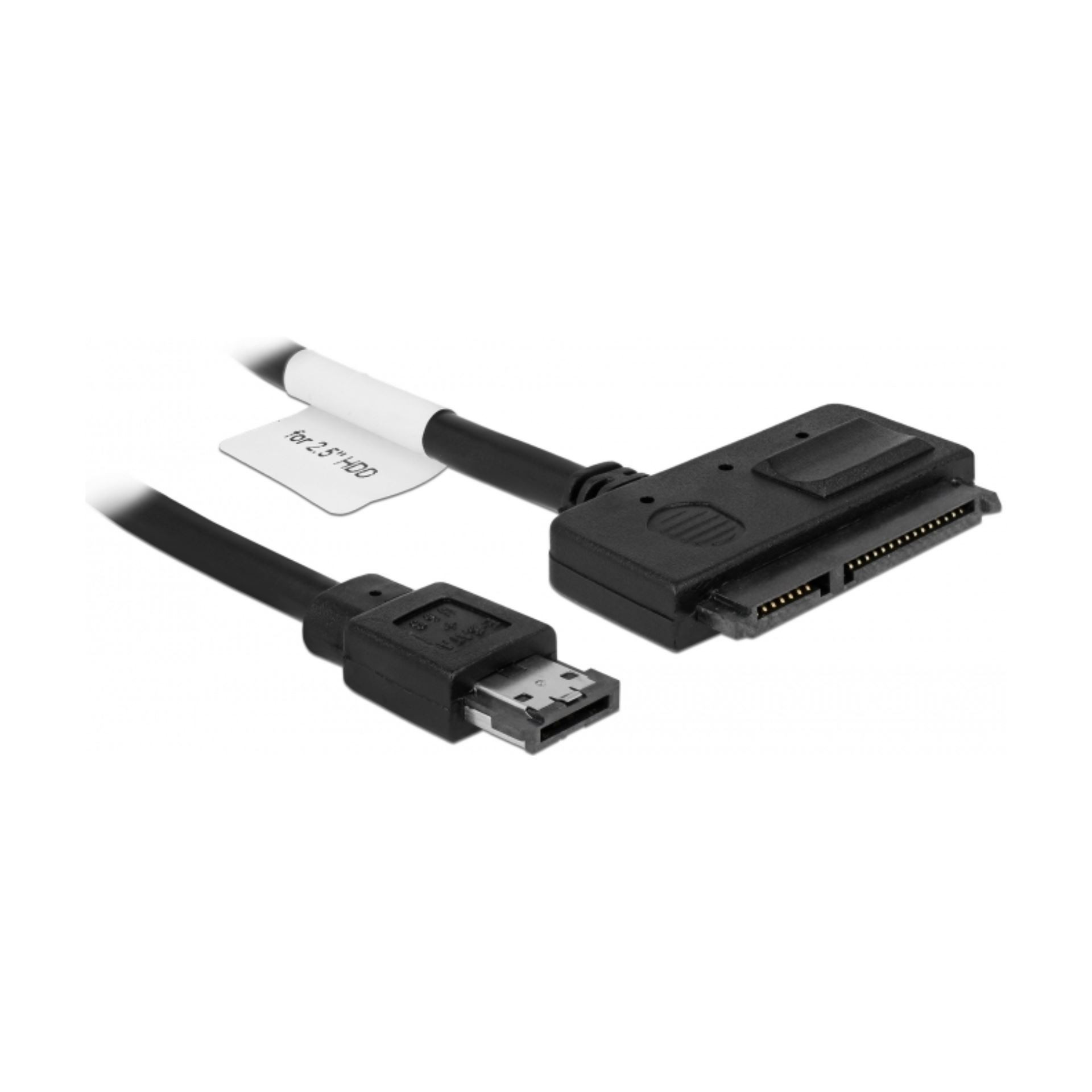 Delock kabel eSATAp - SATA 22-pin 1m 84397