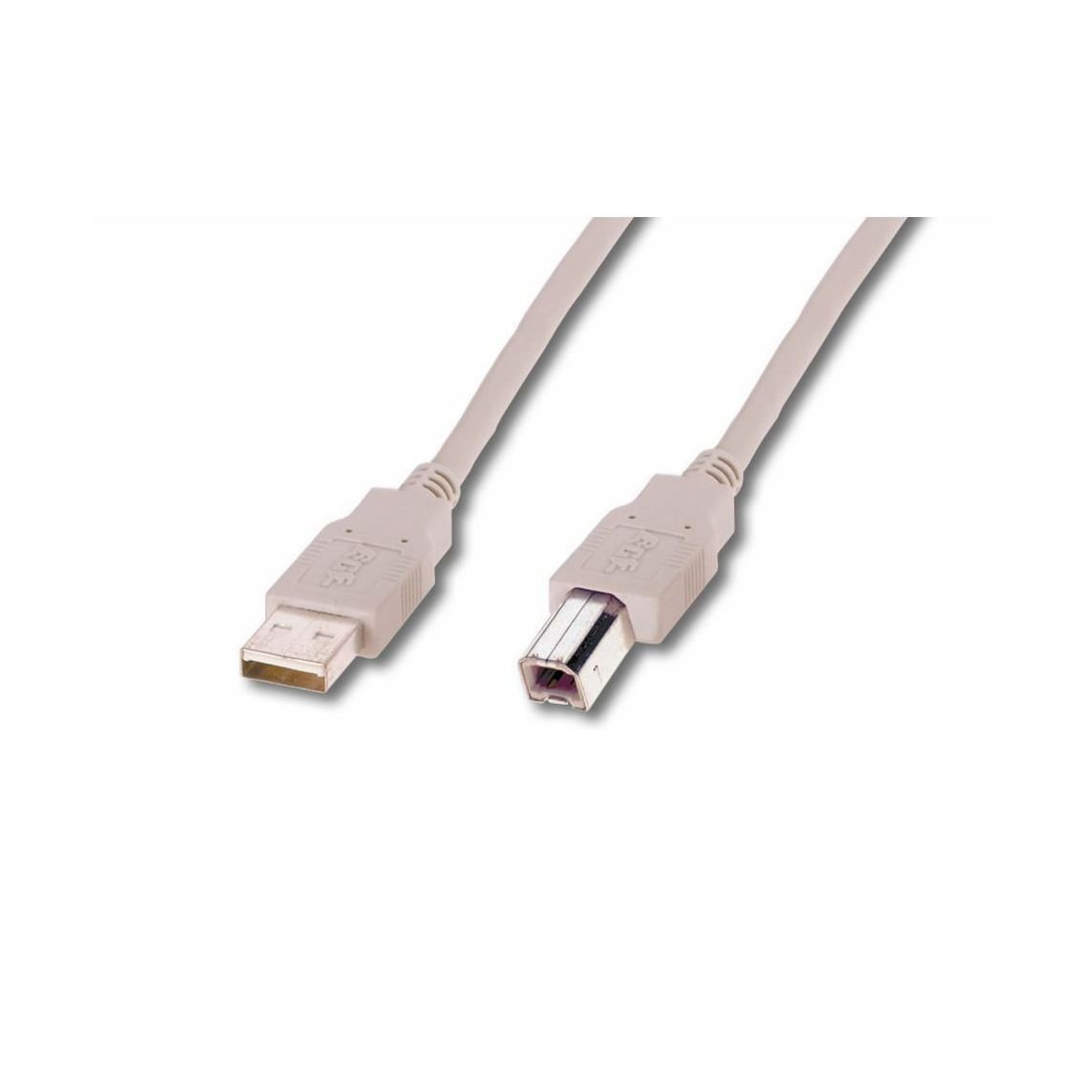 Digitus kabel USB A-B 1,8m siv