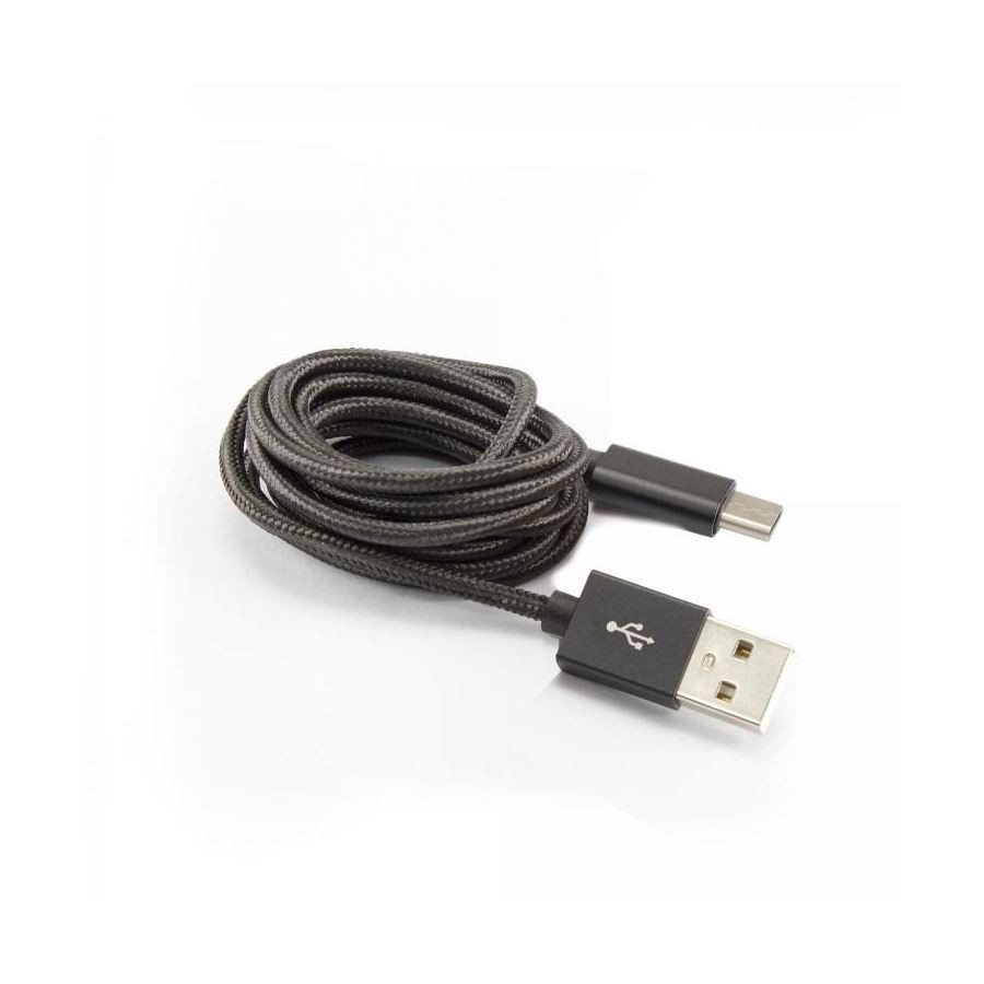 Kabel USB A-C  1,5m črn SBOX