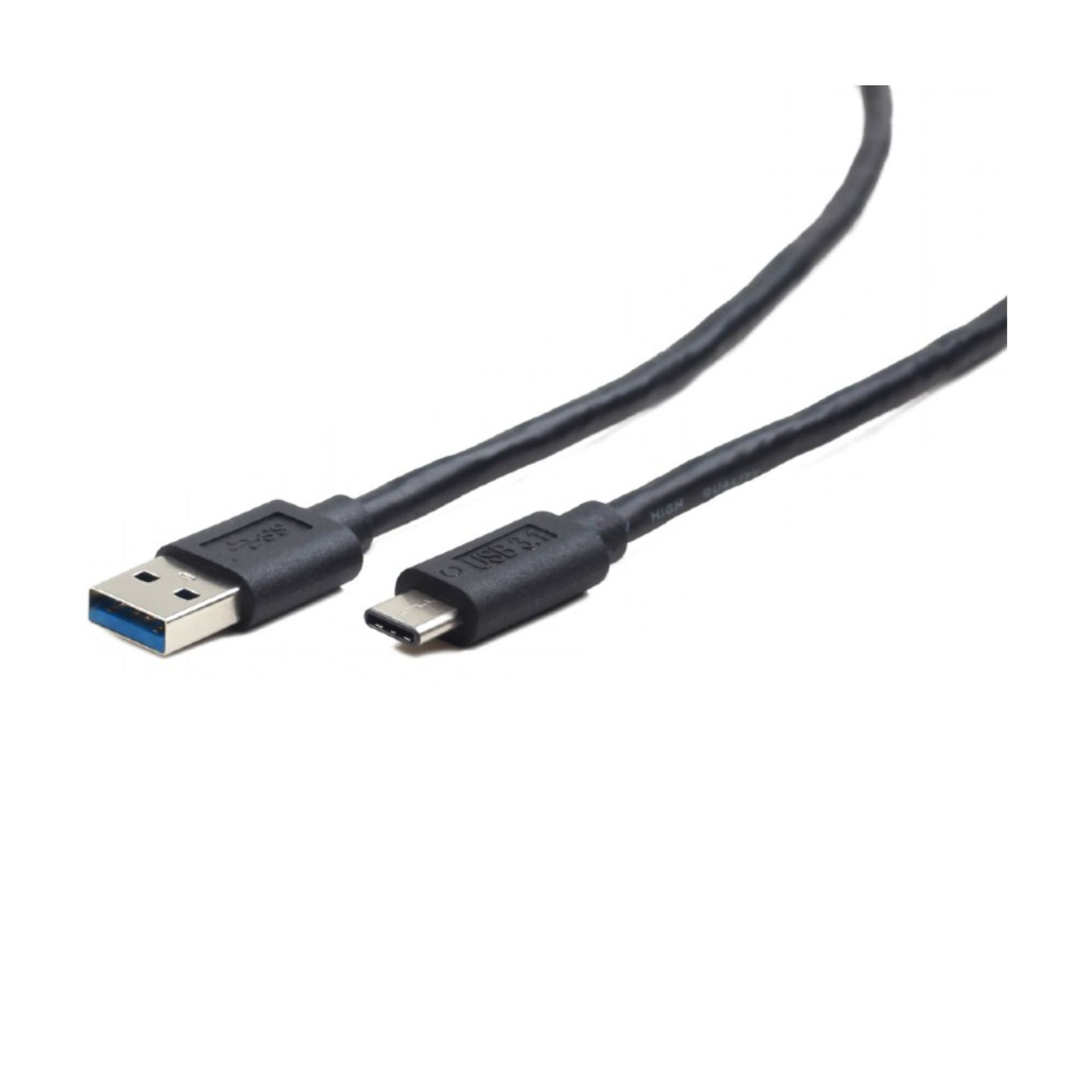 Cablexpert kabel USB 3.0 A-C 1m črn CCP-USB3-AMCM-1M