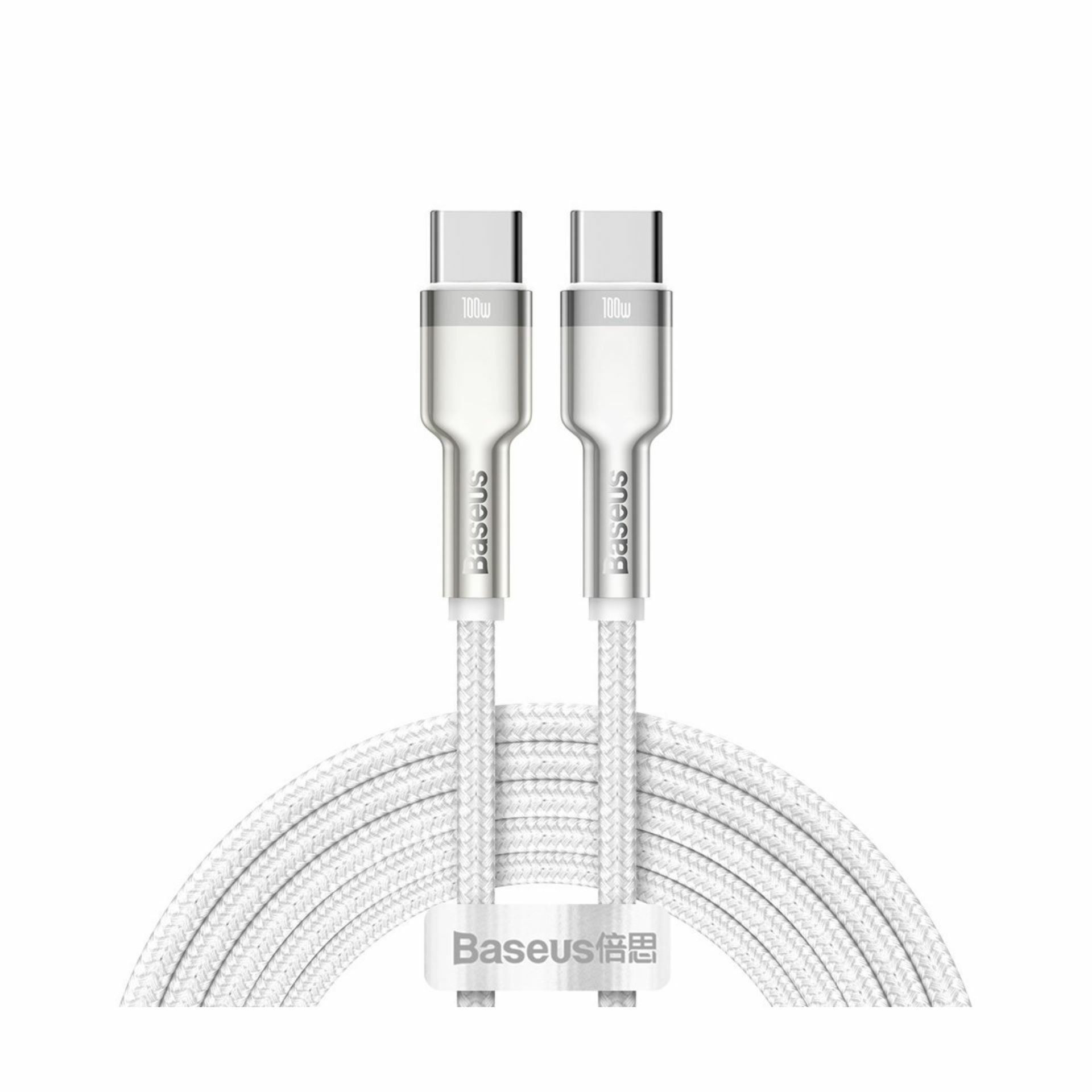Baseus kabel USB C-C 2m 100W 20V 5A Cafule Metal pleten bel CATJK-D02