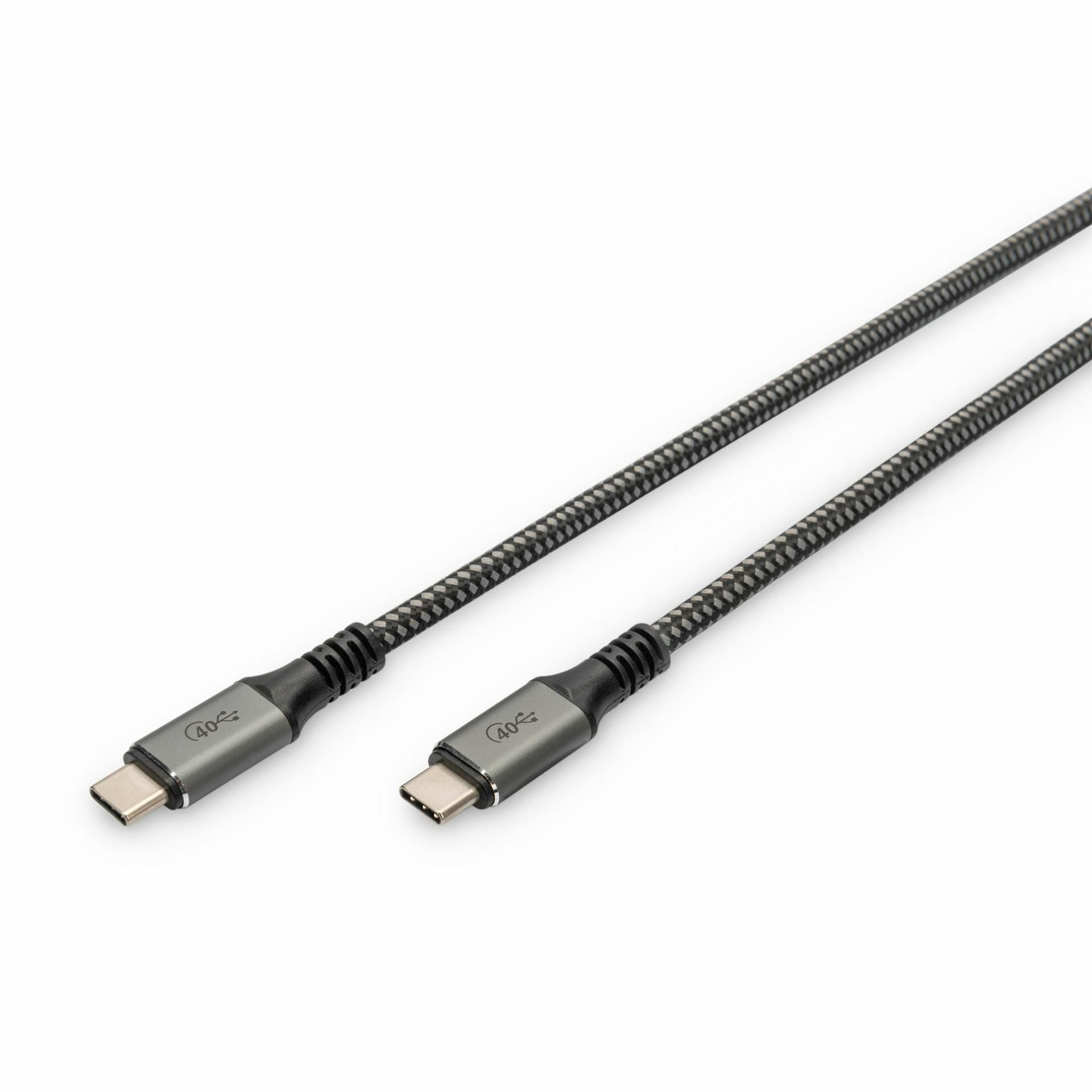 Digitus kabel USB 4.0 C-C 8K 60Hz 100W 1m črn DB-300443-010-S