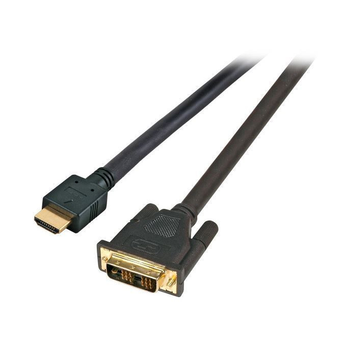 HDMI-DVI-D 18+1 kabel  5m EFB