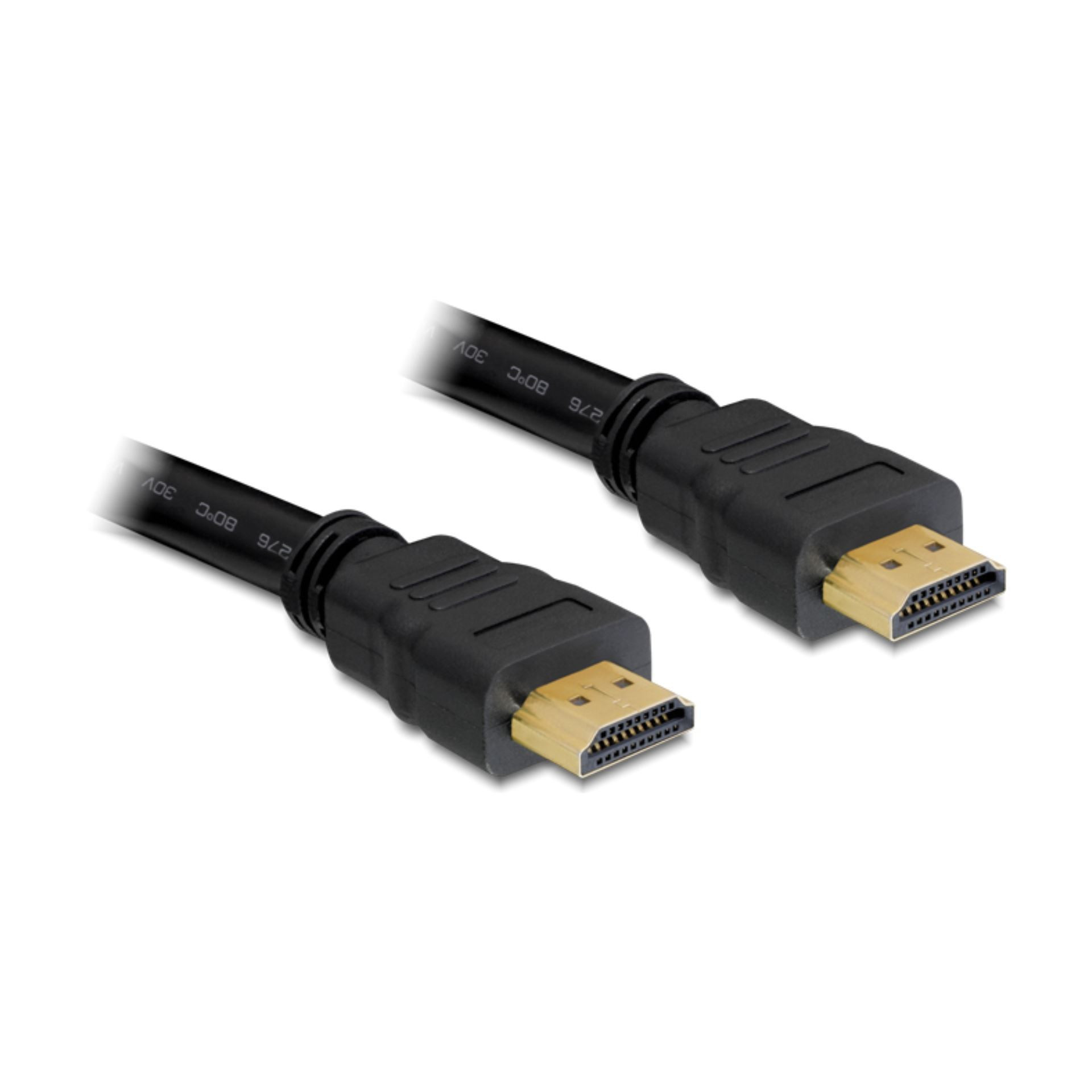 HDMI kabel z mrežno povezavo 10m Delock črn High Speed