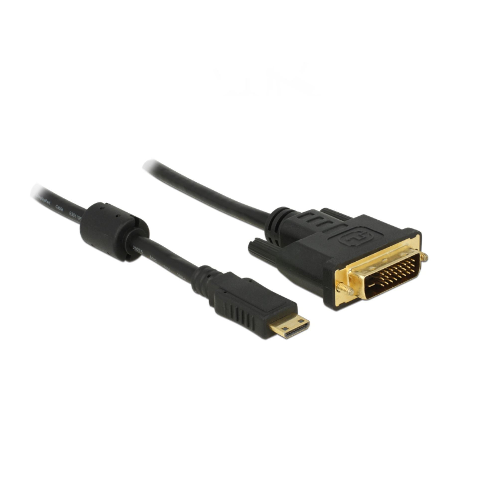 HDMI mini-DVI 24+1 kabel 1m Delock