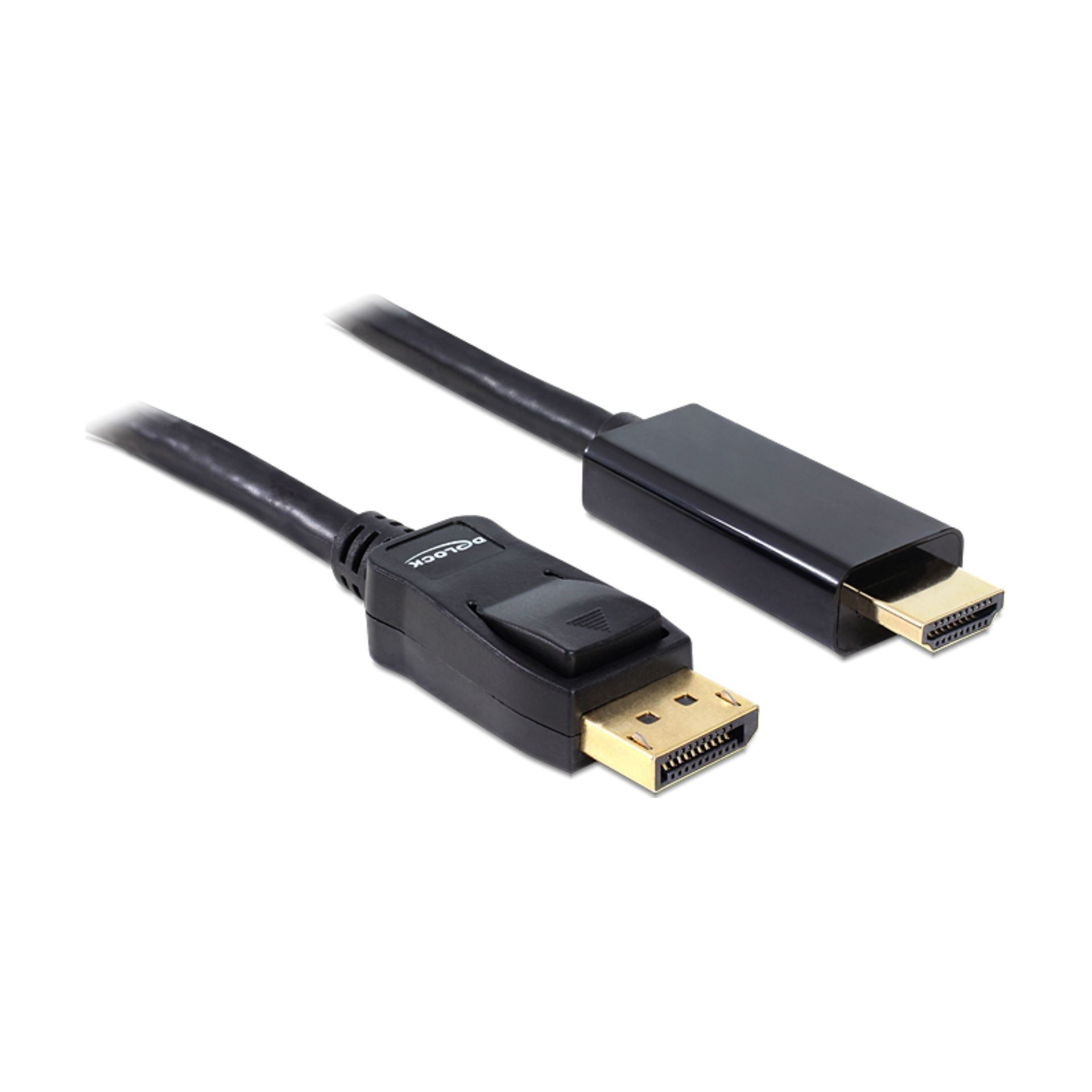 DisplayPort - HDMI kabel  1m Delock