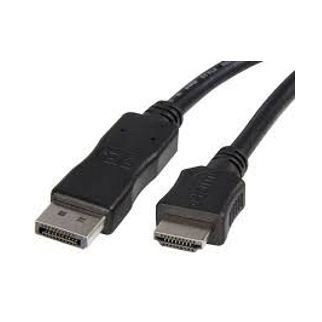 DisplayPort - HDMI kabel  2m SBOX