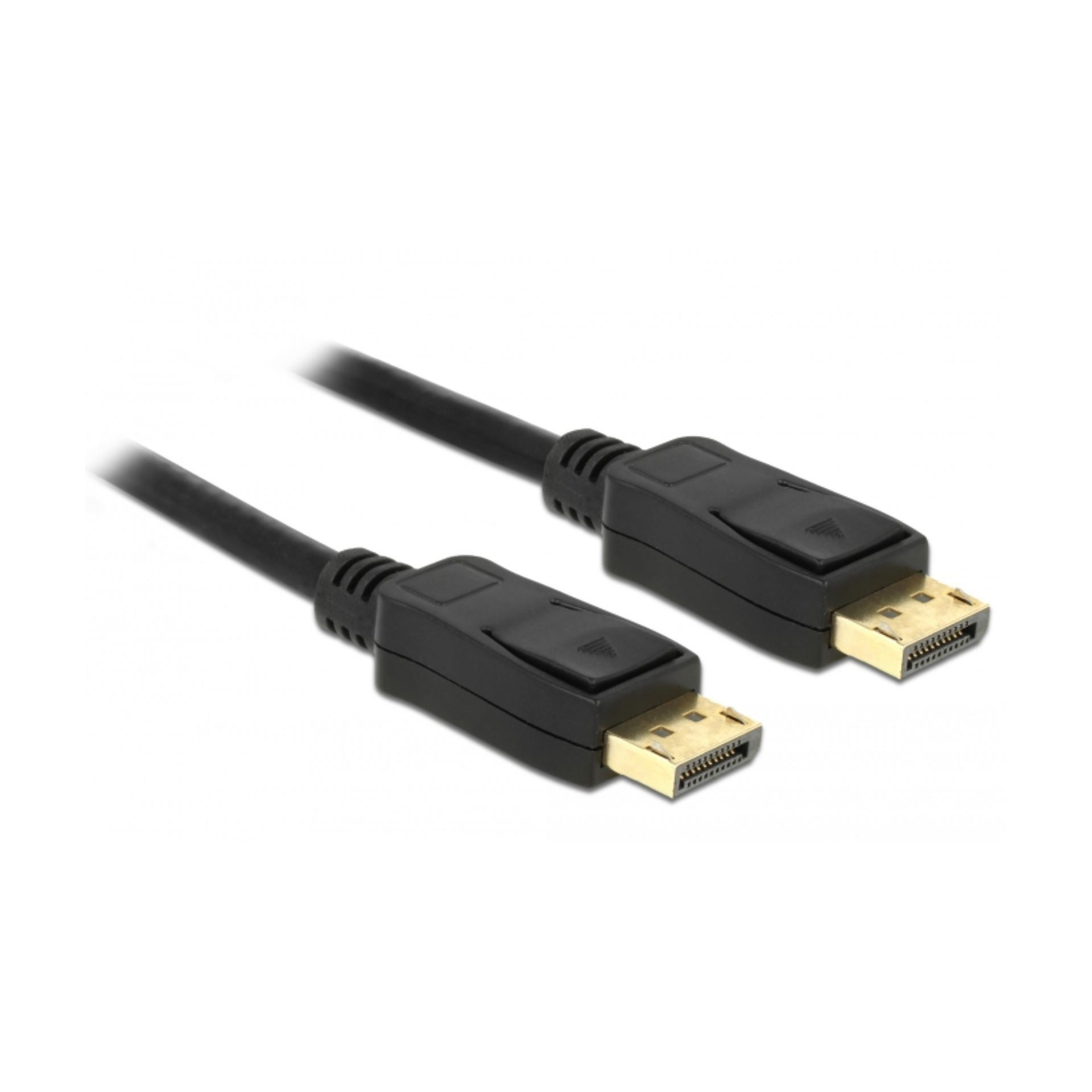 DisplayPort kabel 10m 4K 60Hz 21,6Gb/s Delock črn