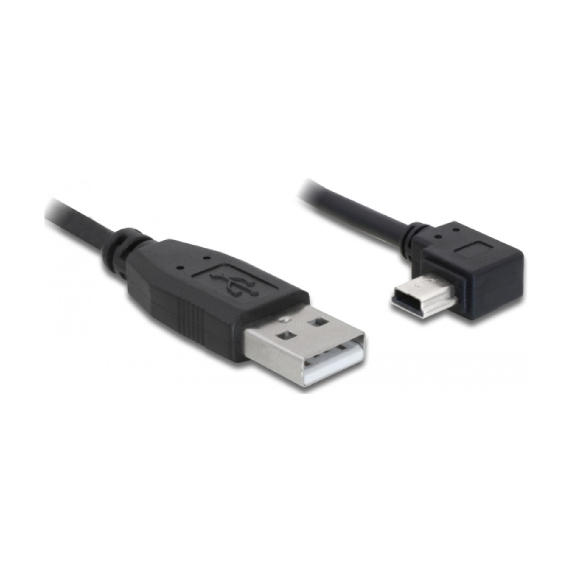 Kabel USB A-B mini kotni-horiz. 0,5m Delock