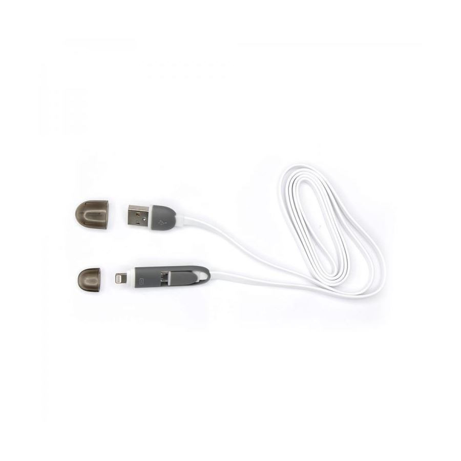 Kabel Apple USB/Lightning/Micro  1m bel SBOX