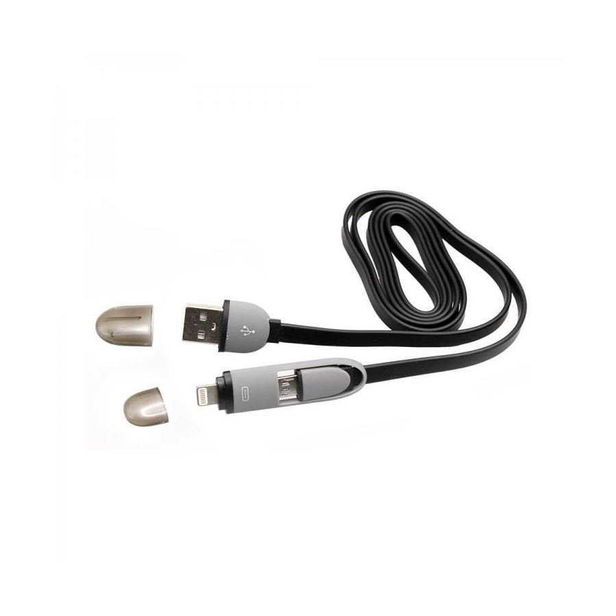 Kabel Apple USB/Lightning/Micro  1m črn SBOX