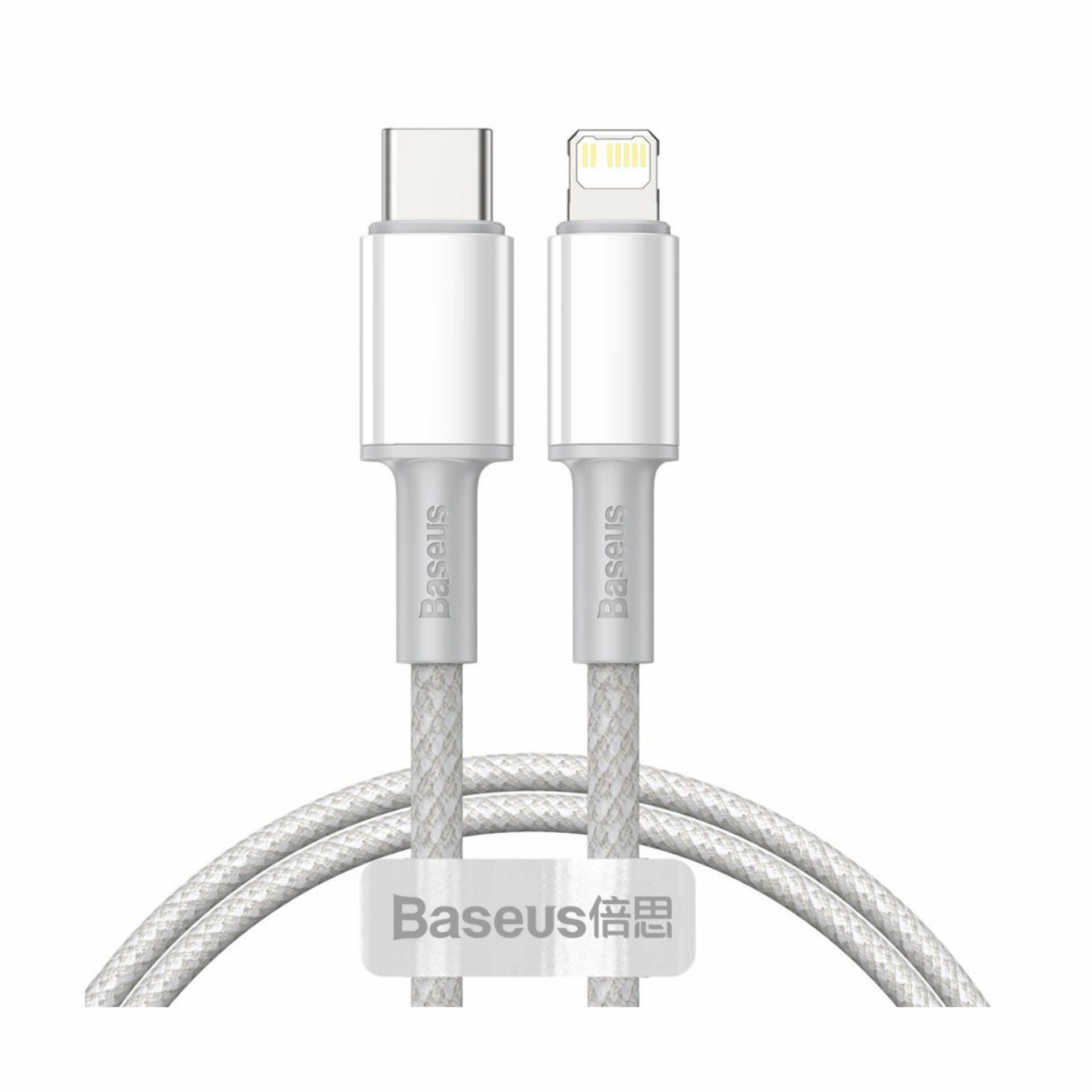 Baseus kabel TipC/Lightning 1m 20W PD pleten bel CATLGD-02