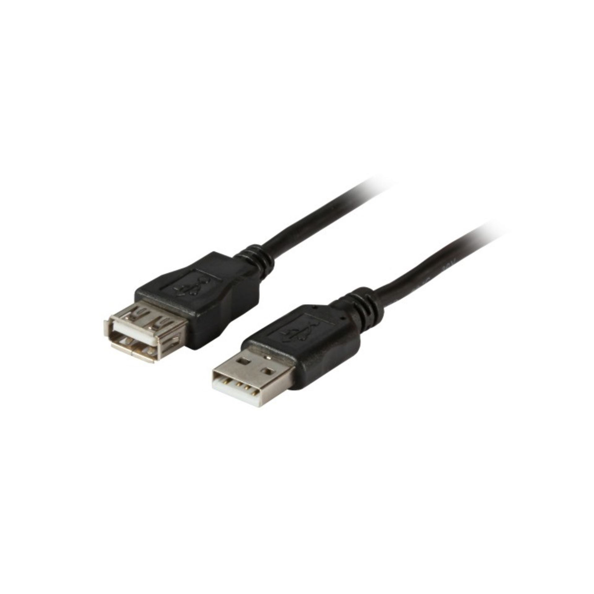 EFB podaljšek USB A-A 1m črn dvojno oklopljen K5248SW.1