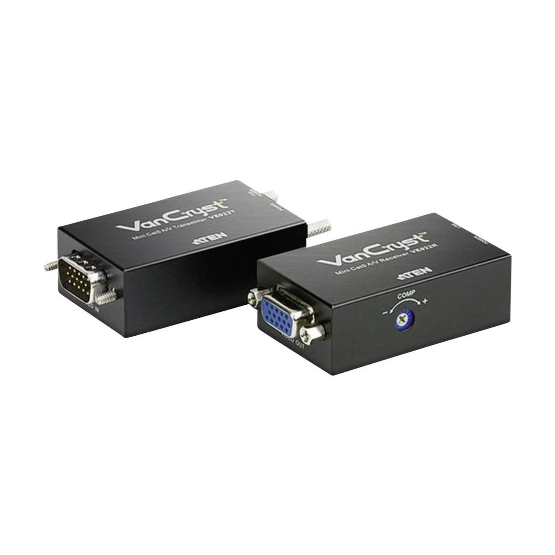 ATEN line extender VGA-VGA+AVDIO RJ45 -RJ45 mini  VE022