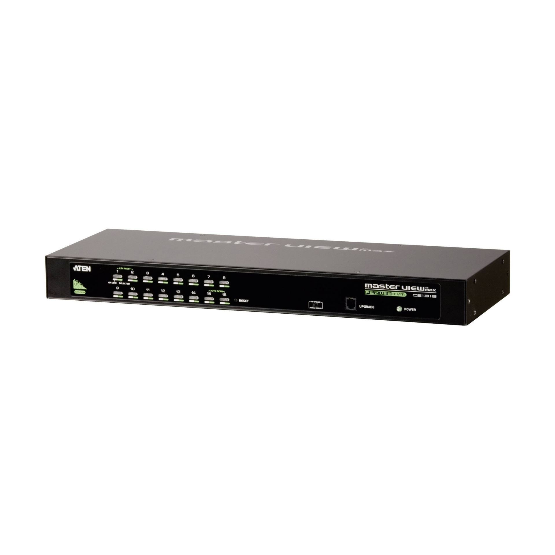 ATEN KVM stikalo rack 16x1 VGA/PS2,USB CS1316
