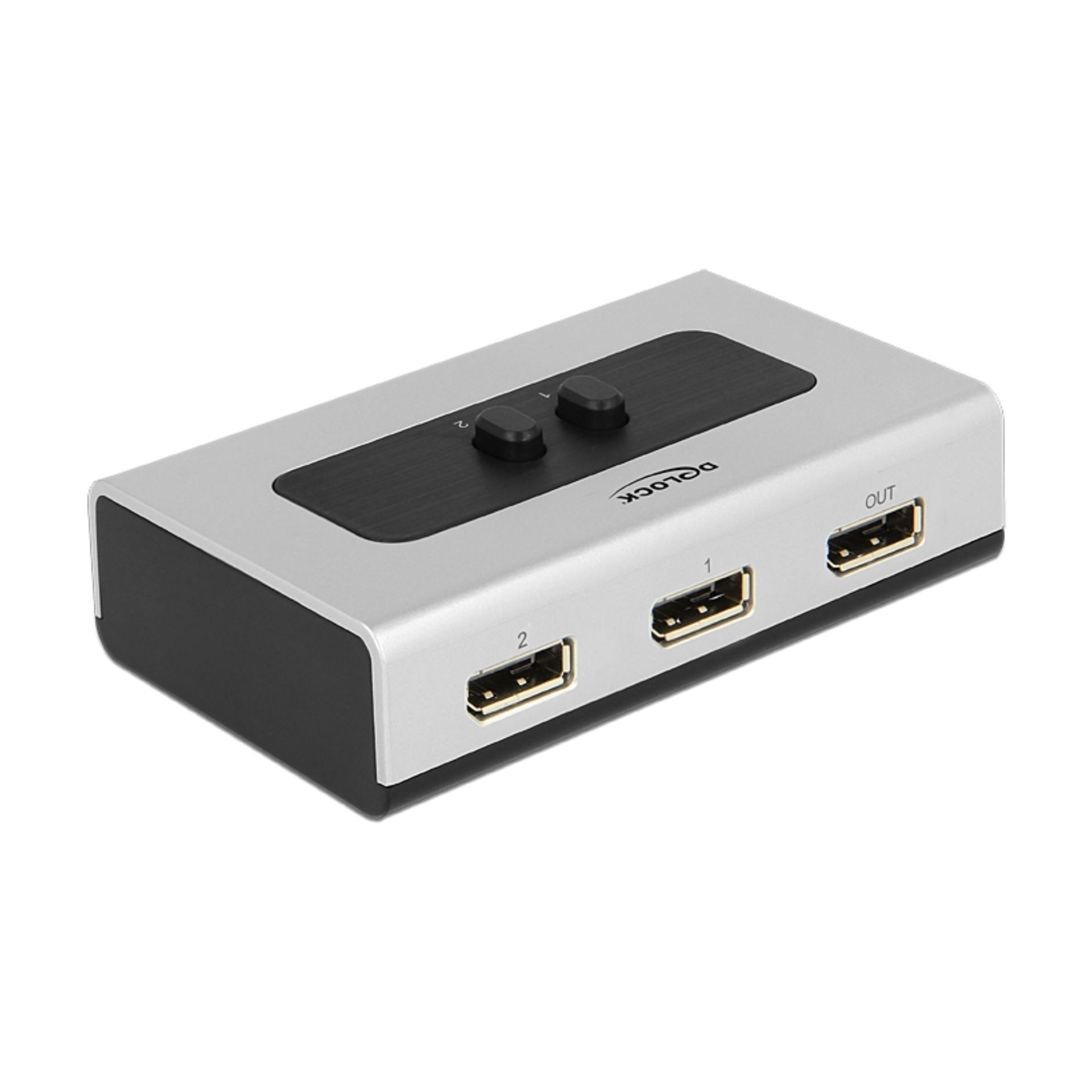 Delock video stikalo 2:1 DisplayPort 1.4 87668
