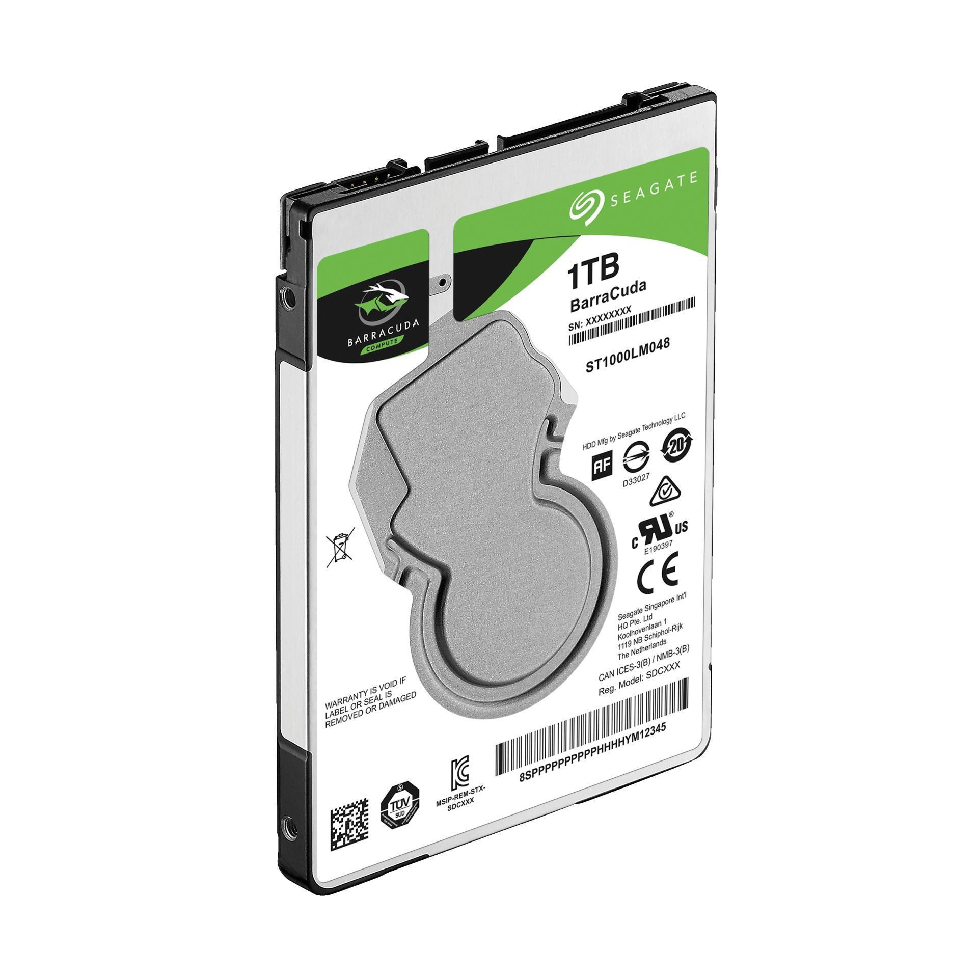 Trdi disk 6cm 1TB Seagate Barracuda 128MB, SATA III