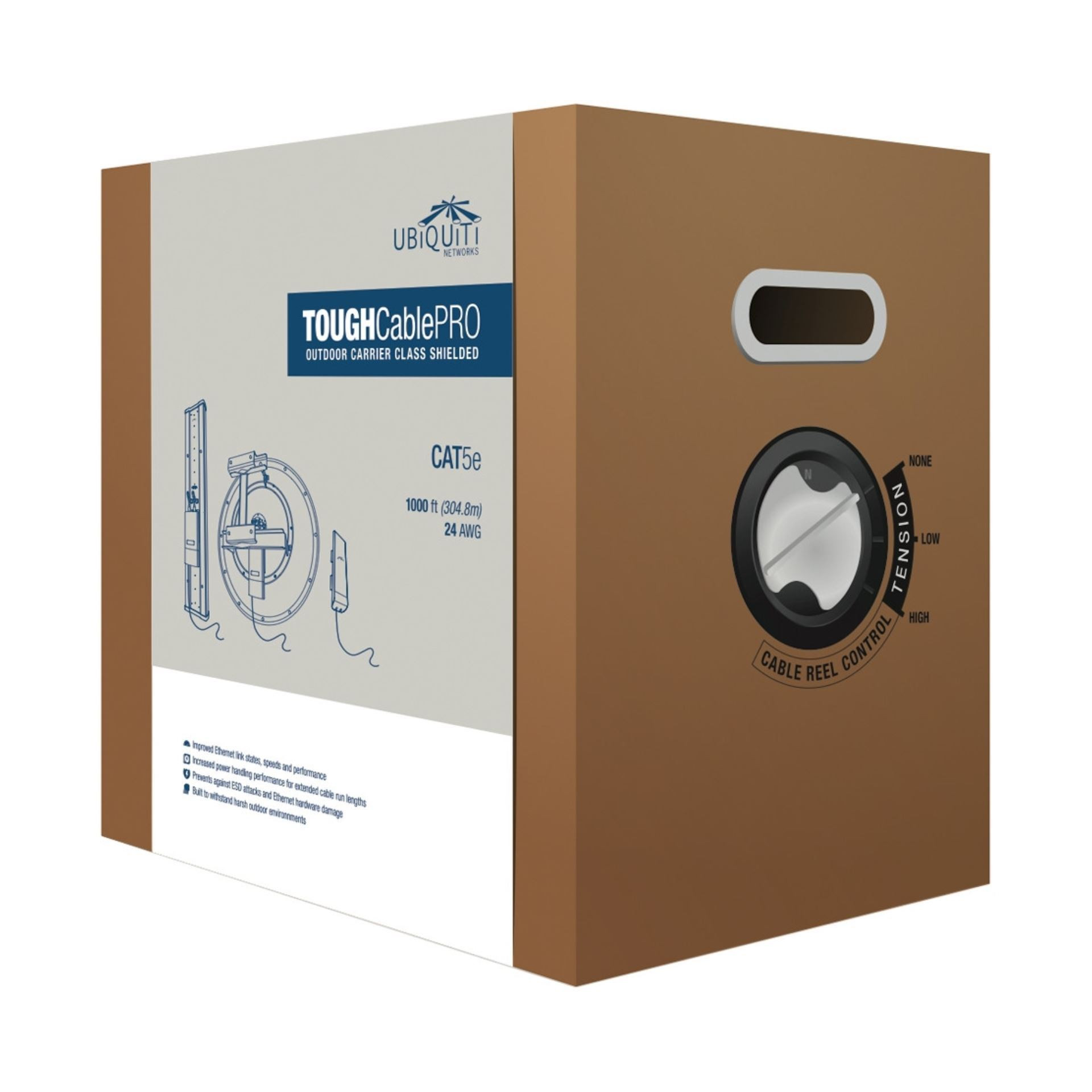 Ubiquiti kabel CAT.5e FTP 305m zunanji UISP Cable Pro